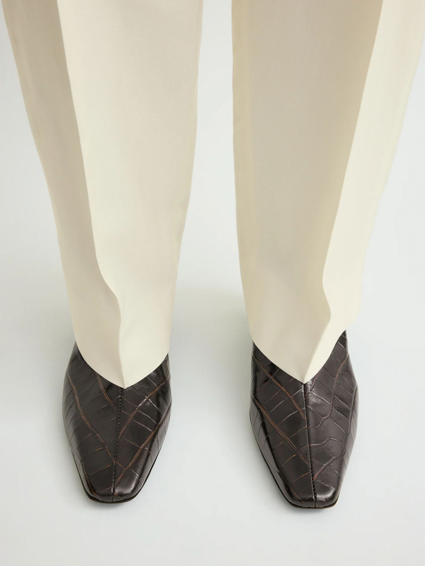 TOTEME - Stiefel mit Krokodil-Prägung für Damen