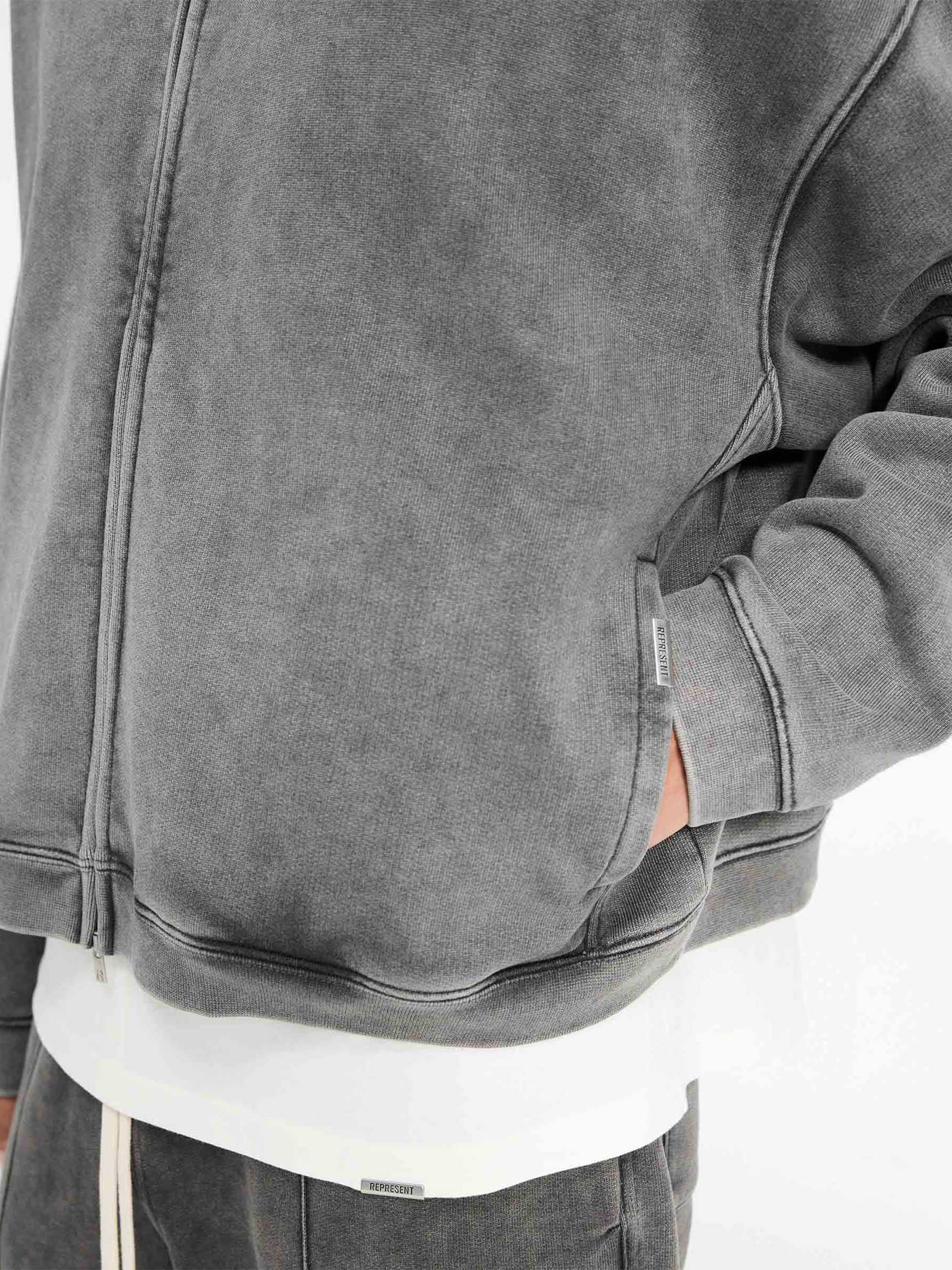 REPRESENT - Boxy-Fit Initial Zip-Hoodie für Herren