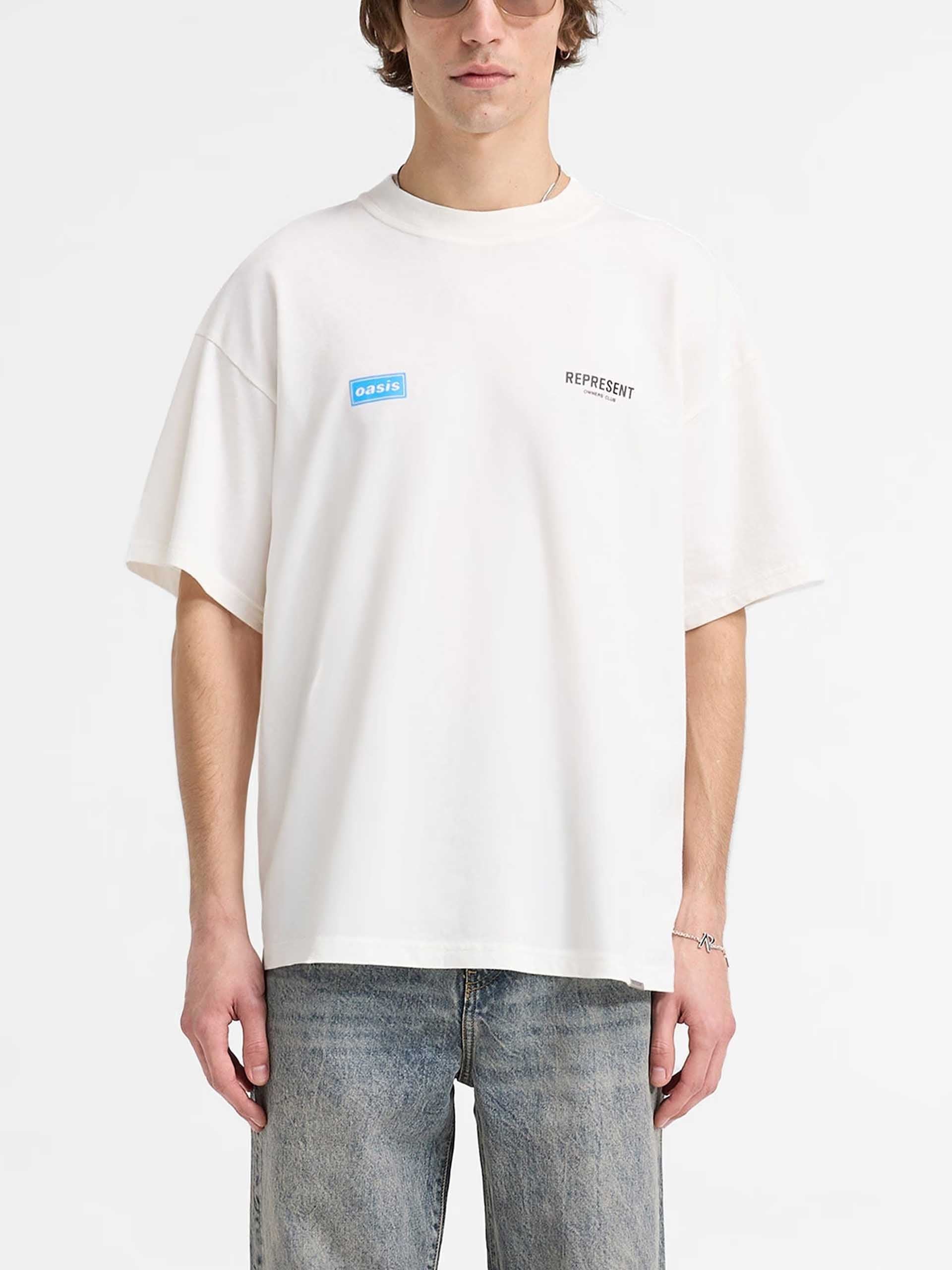 REPRESENT X Oasis Owners Club T-Shirt für Herren in Weiß - White