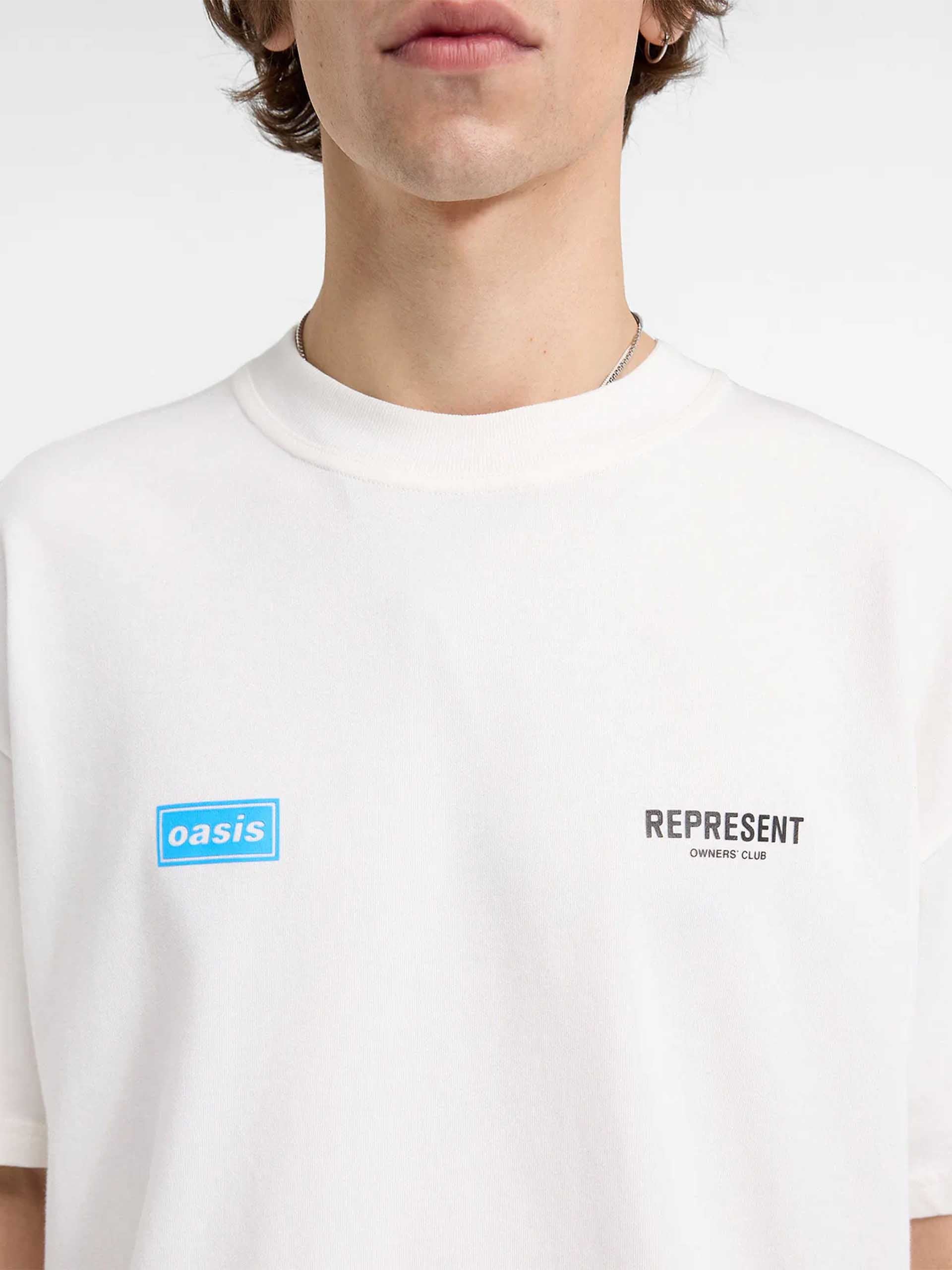 REPRESENT X Oasis Owners Club T-Shirt für Herren in Weiß - White