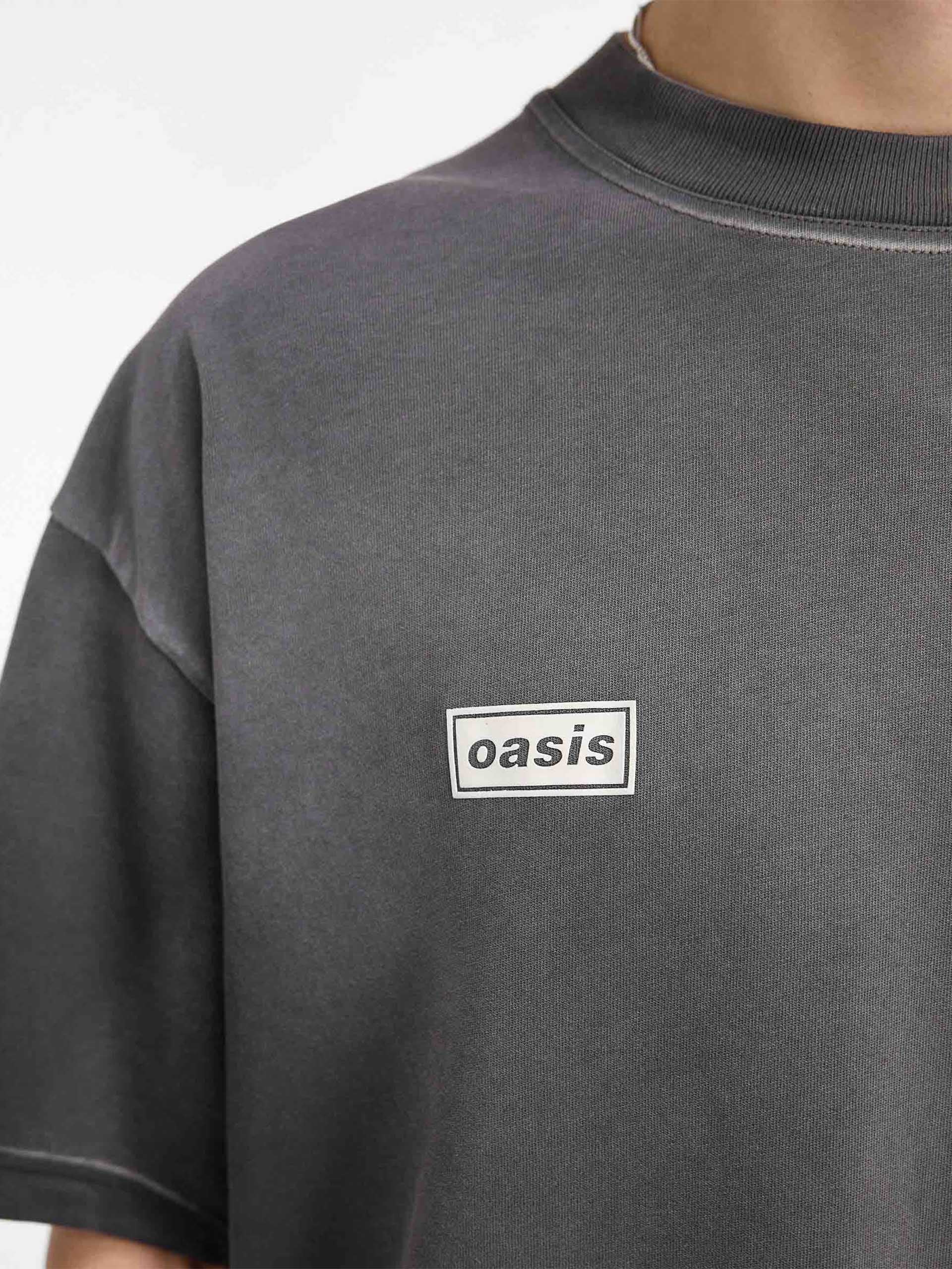 REPRESENT X Oasis Owners Club T-Shirt für Herren in Vintage Schwarz - Vintage Black