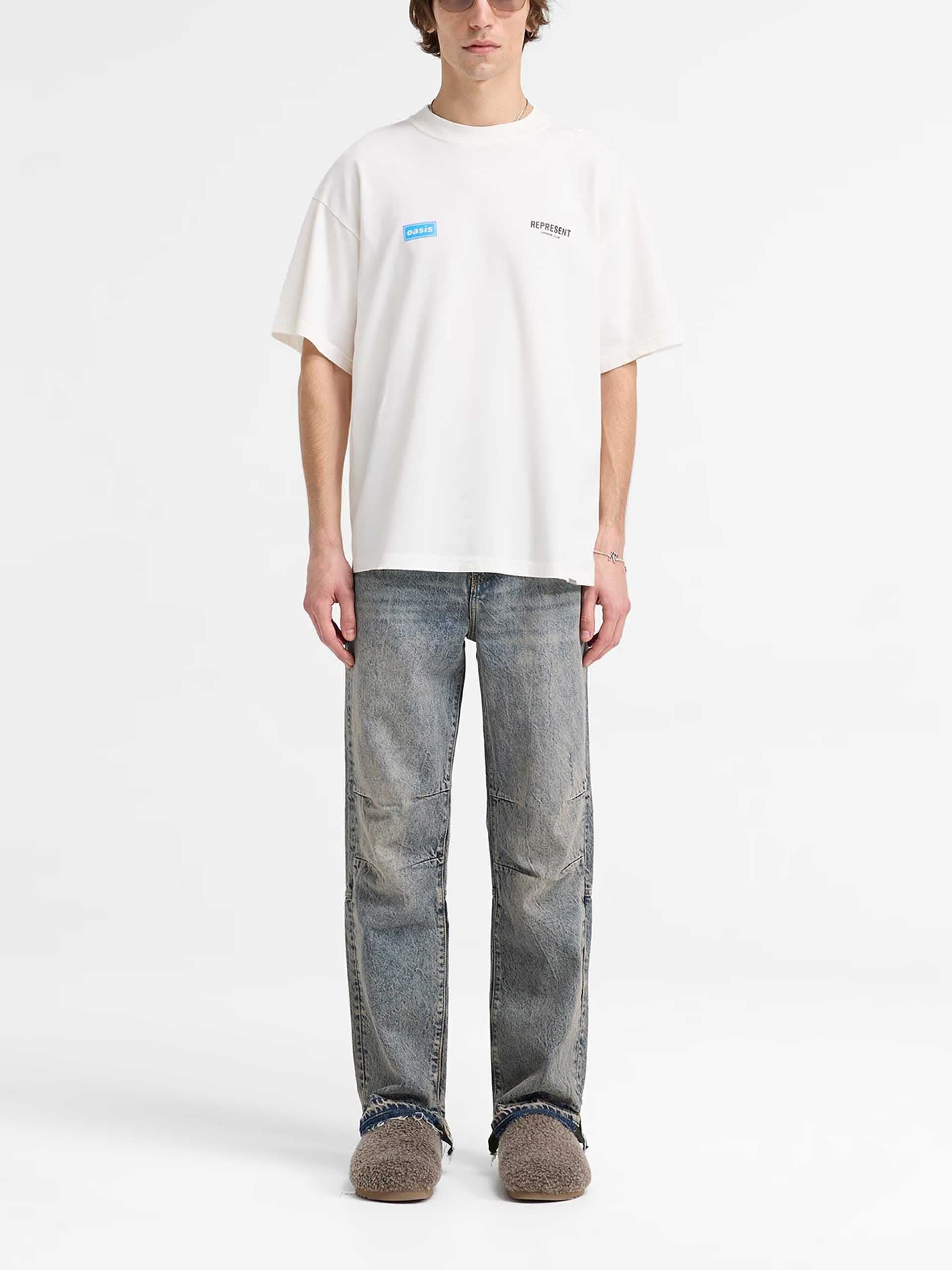 REPRESENT X Oasis Owners Club T-Shirt für Herren in Weiß - White