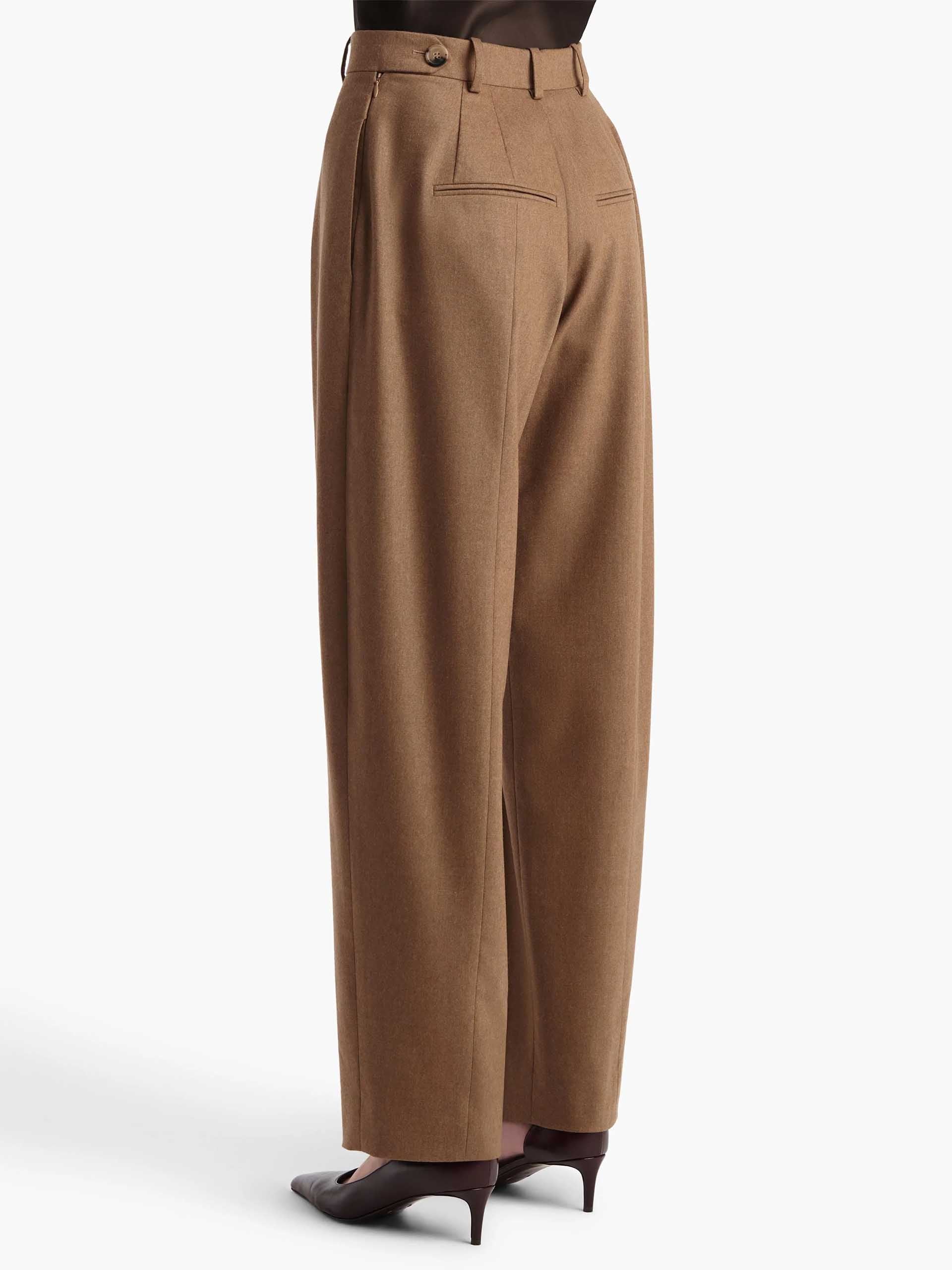 KHAITE - Dugan Hose mit Bundfalten für Damen