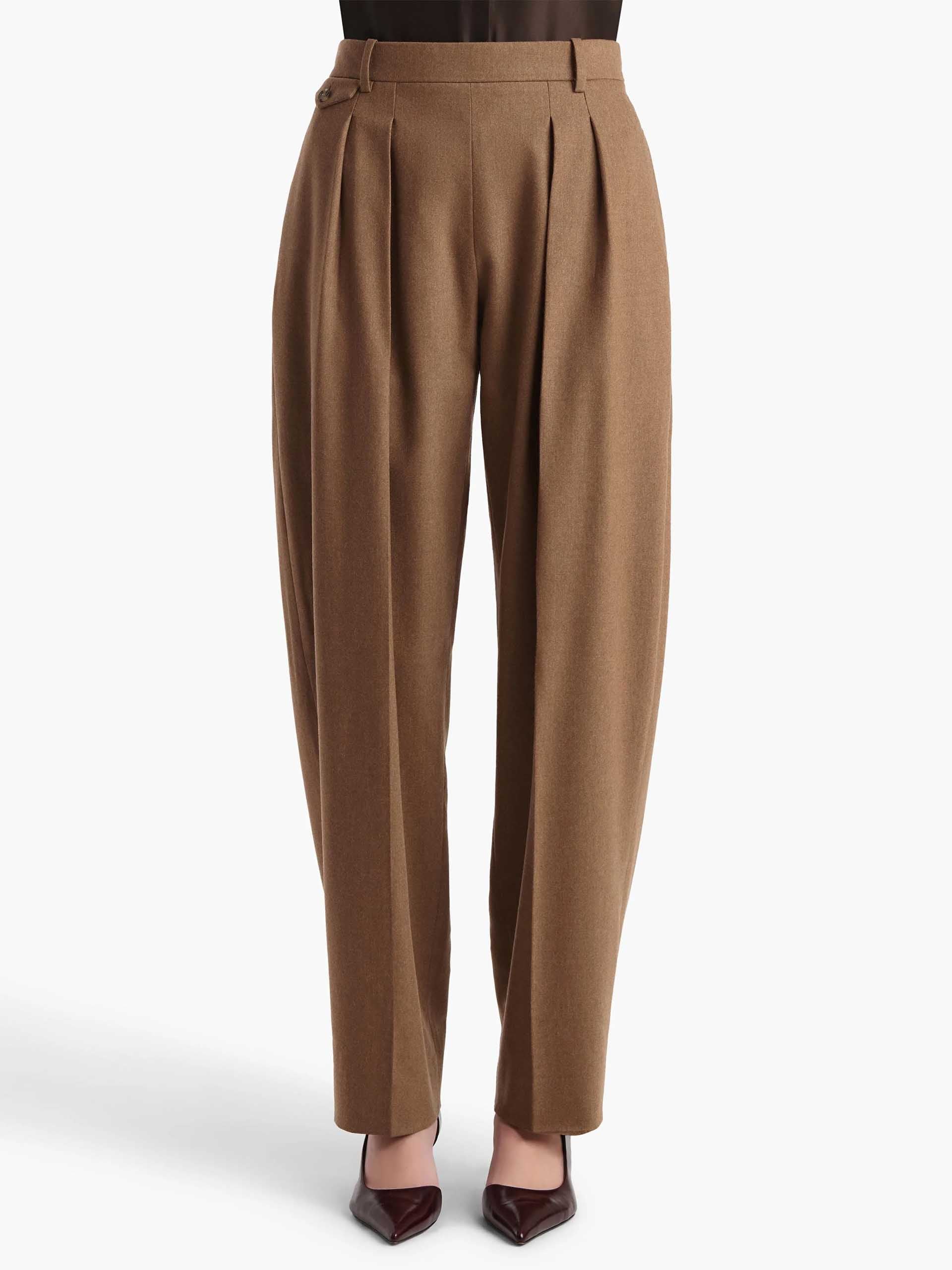 KHAITE - Dugan Hose mit Bundfalten für Damen