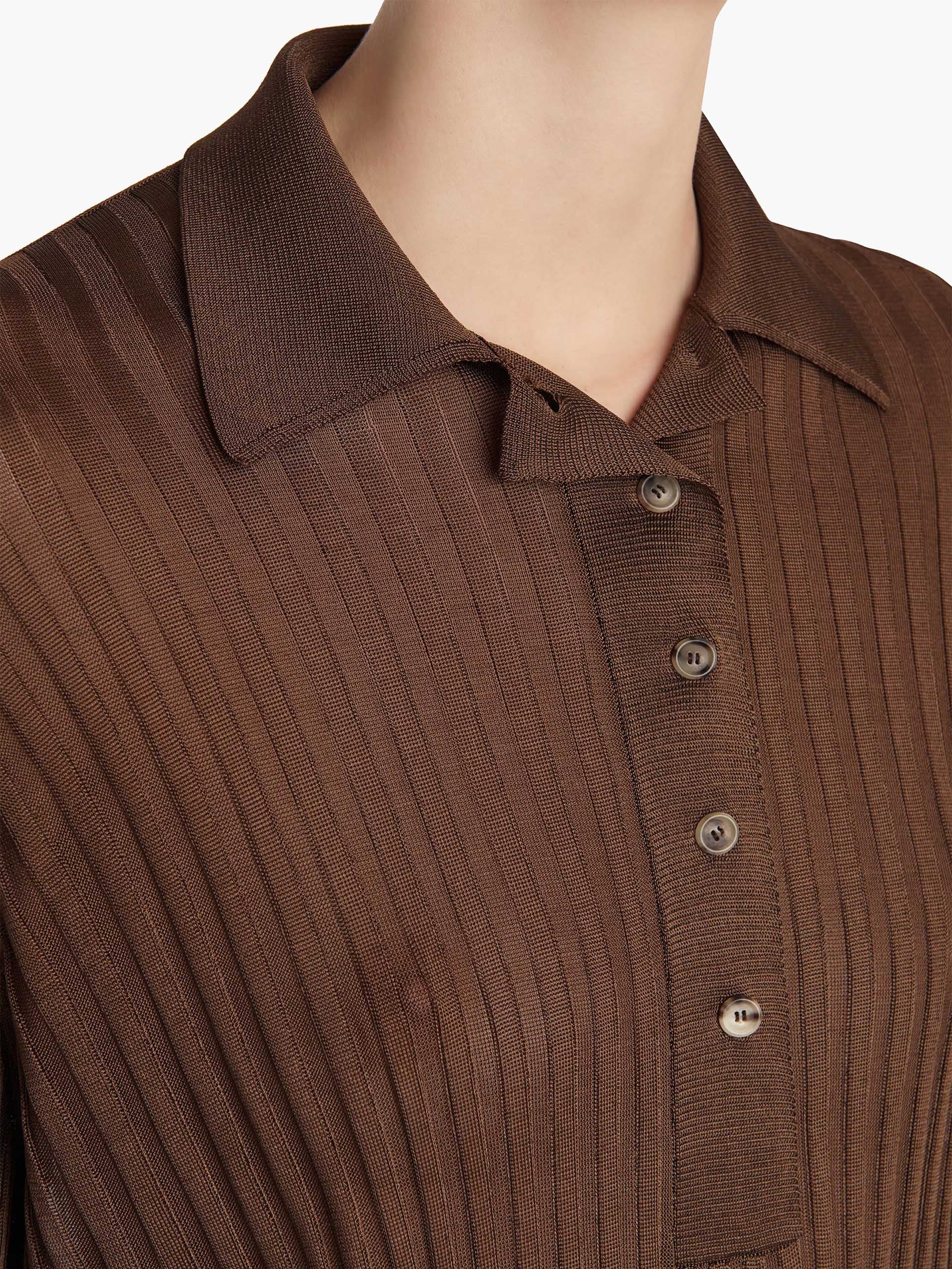 KHAITE - Vin Top mit Polo-Kragen für Damen