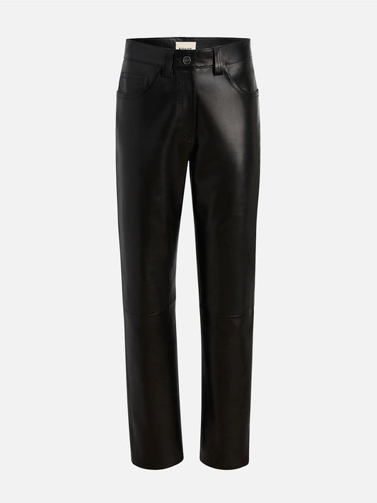 KHAITE - Callum Hose aus Leder für Damen