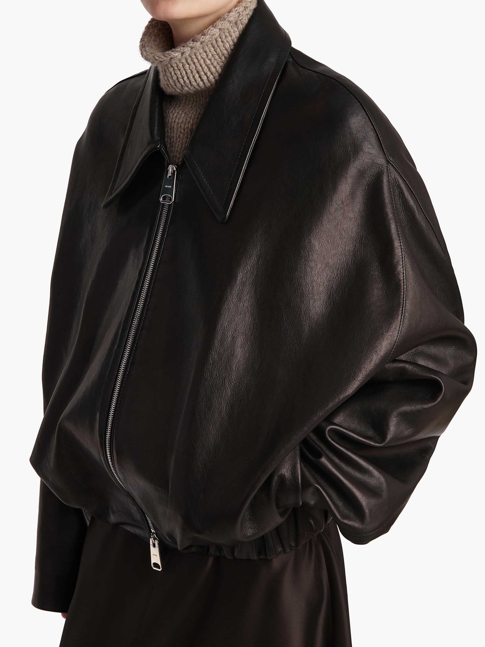 KHAITE - Odin Blouson-Lederjacke für Damen