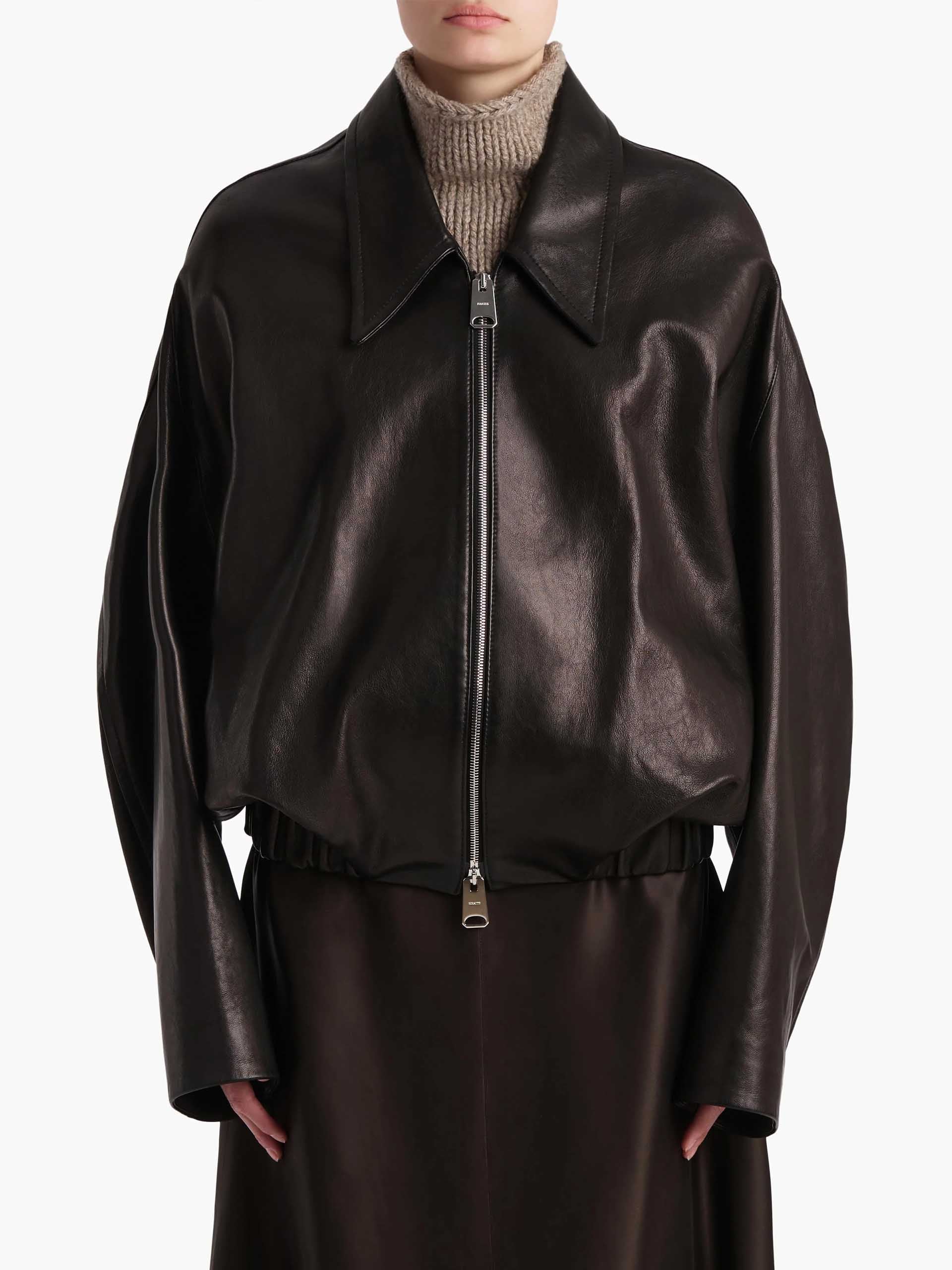 KHAITE - Odin Blouson-Lederjacke für Damen