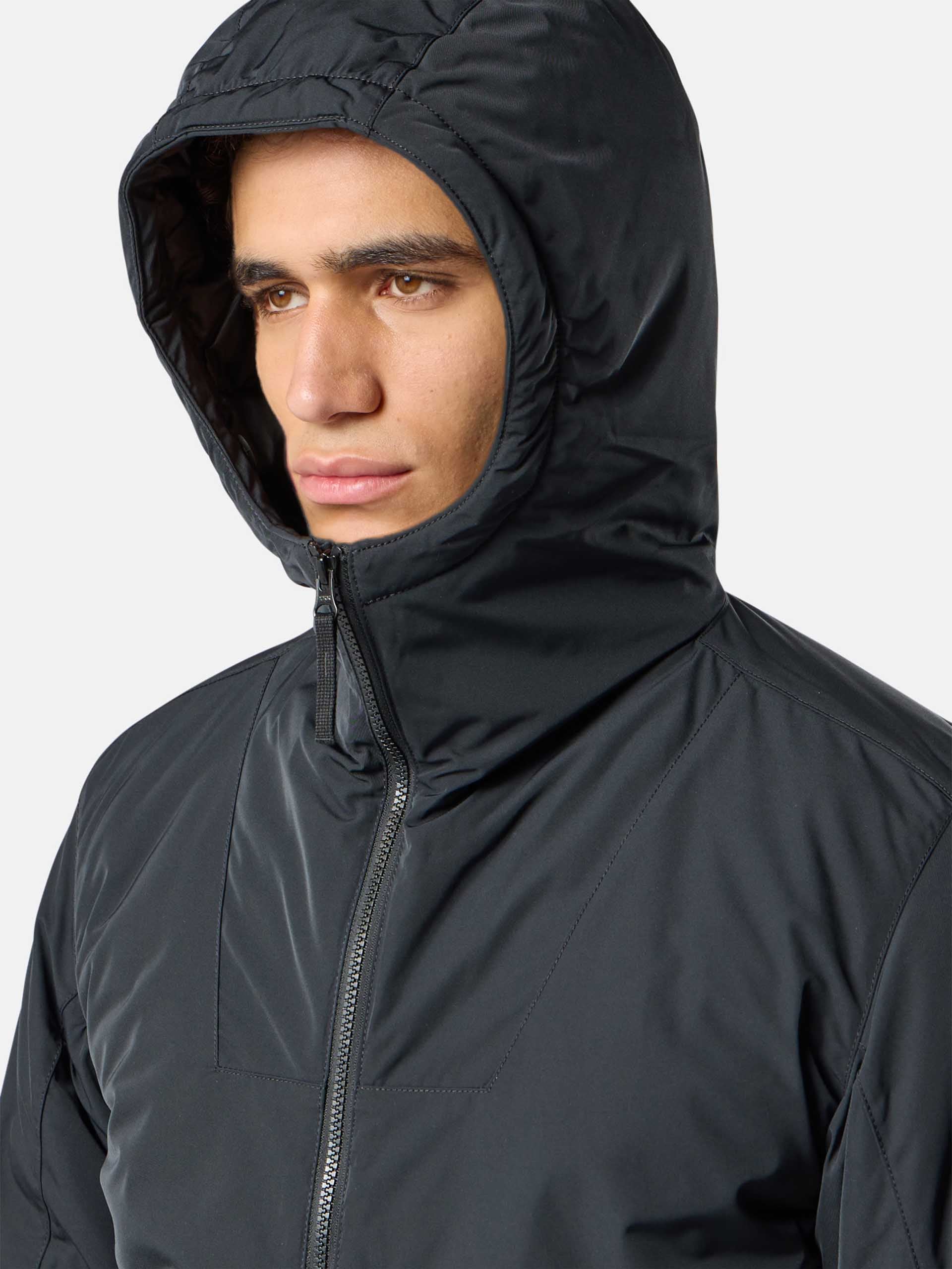 STONE ISLAND - Wattierte Jacke aus Mikro-Twill für Herren