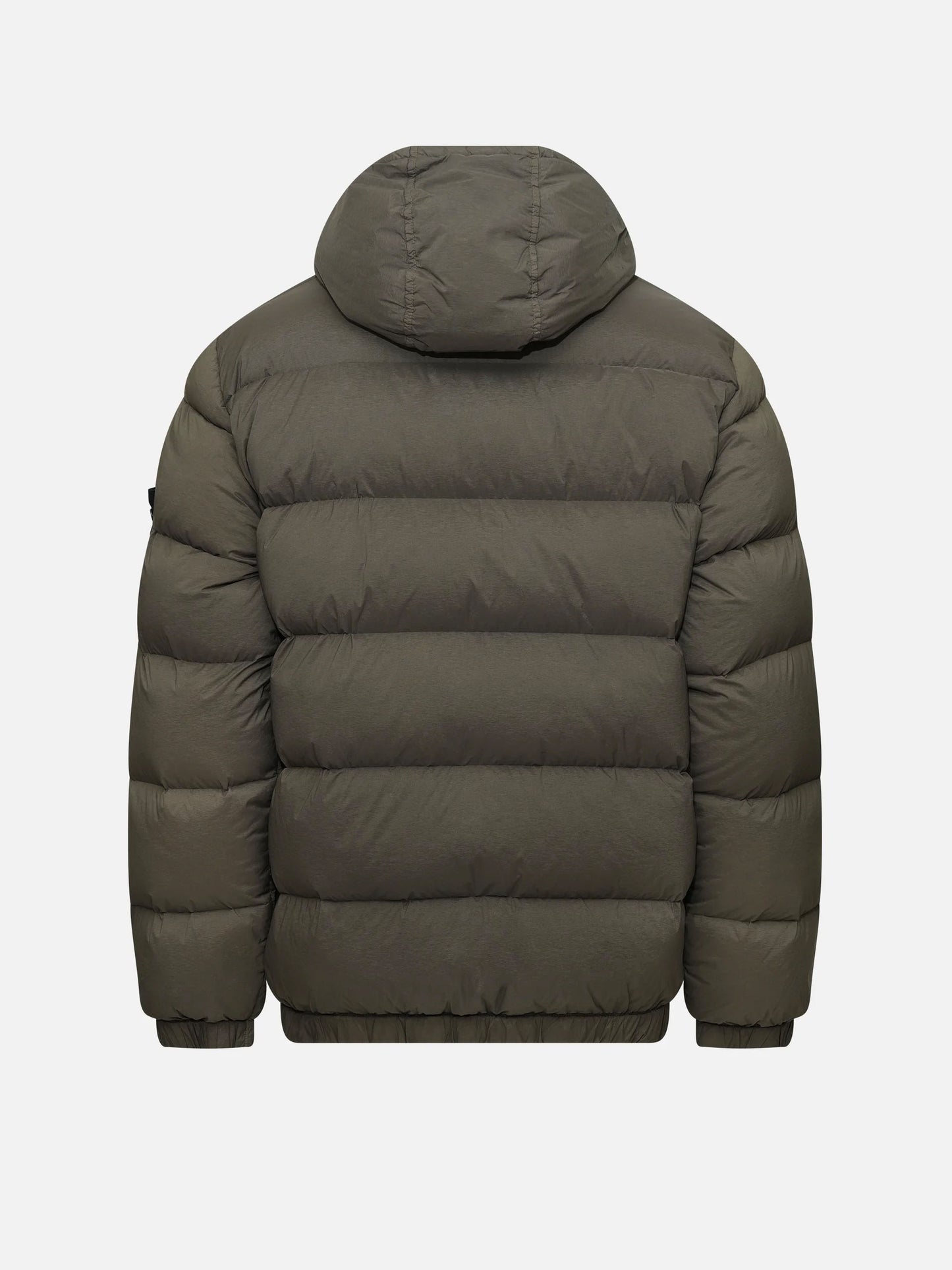 STONE ISLAND - Daunenjacke mit Kapuze für Herren in Olivgrün - Olive green