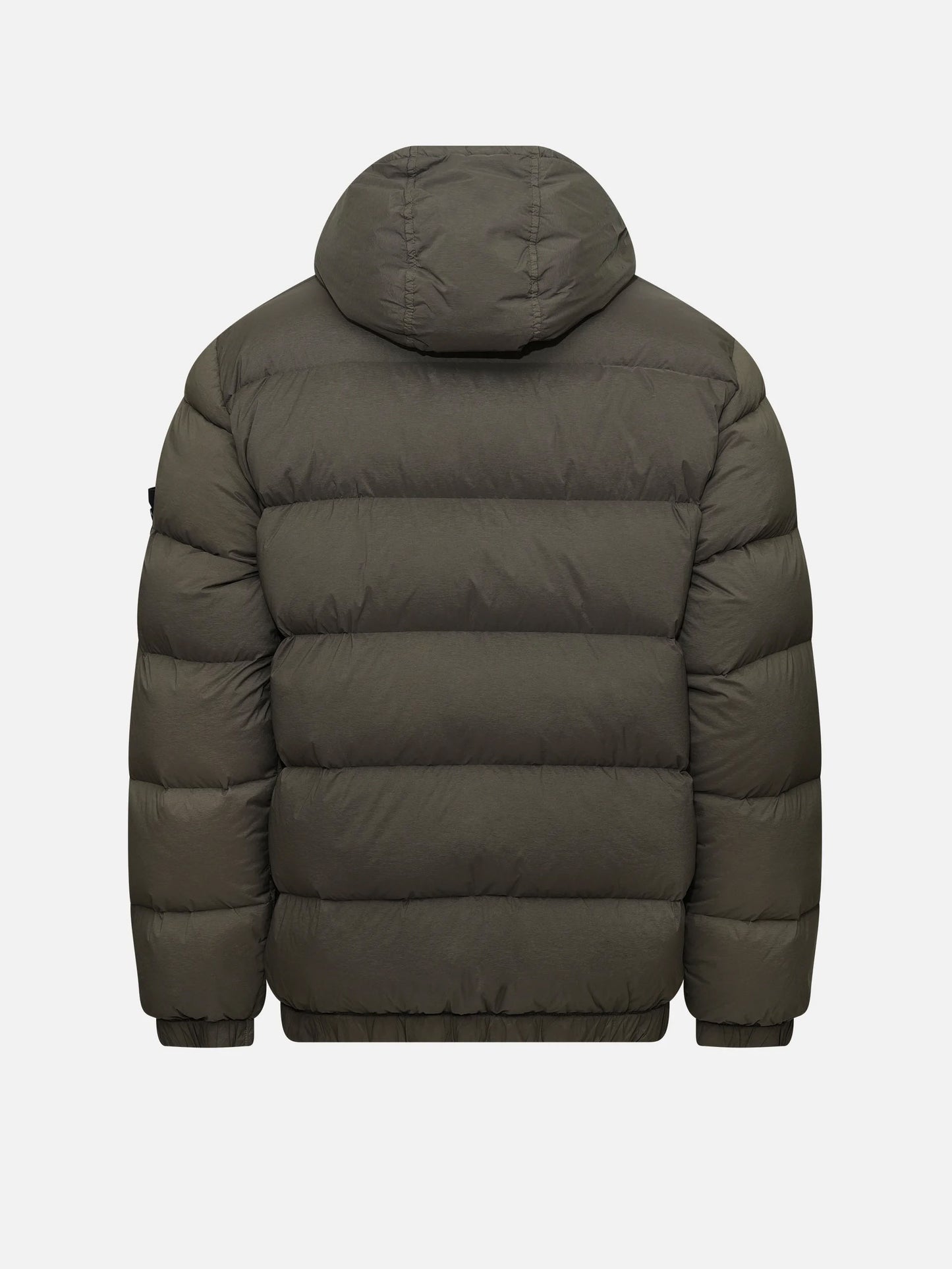 STONE ISLAND - Daunenjacke mit Kapuze für Herren in Olivgrün - Olive green