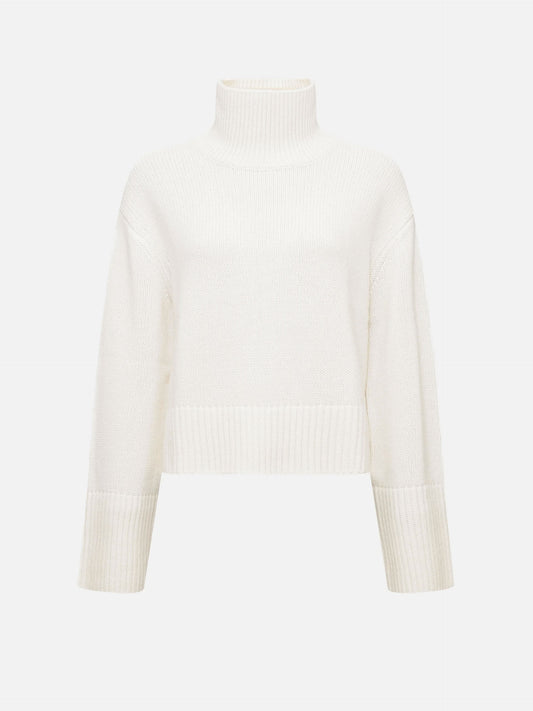 LISA YANG - Fleur Pullover aus Kaschmir für Damen in Cremeweiß - Cream white