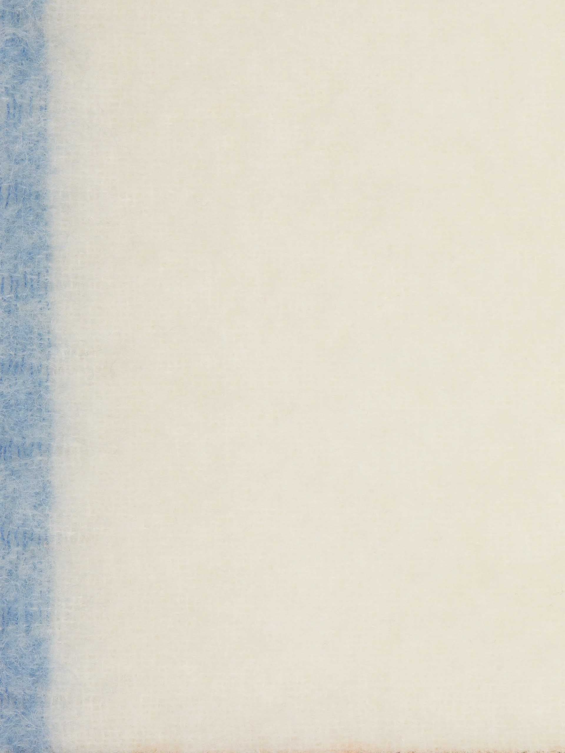 ACNE STUDIOS - Schal mit Fransen aus Wolle und Mohair in Cremeweiß - Cream white