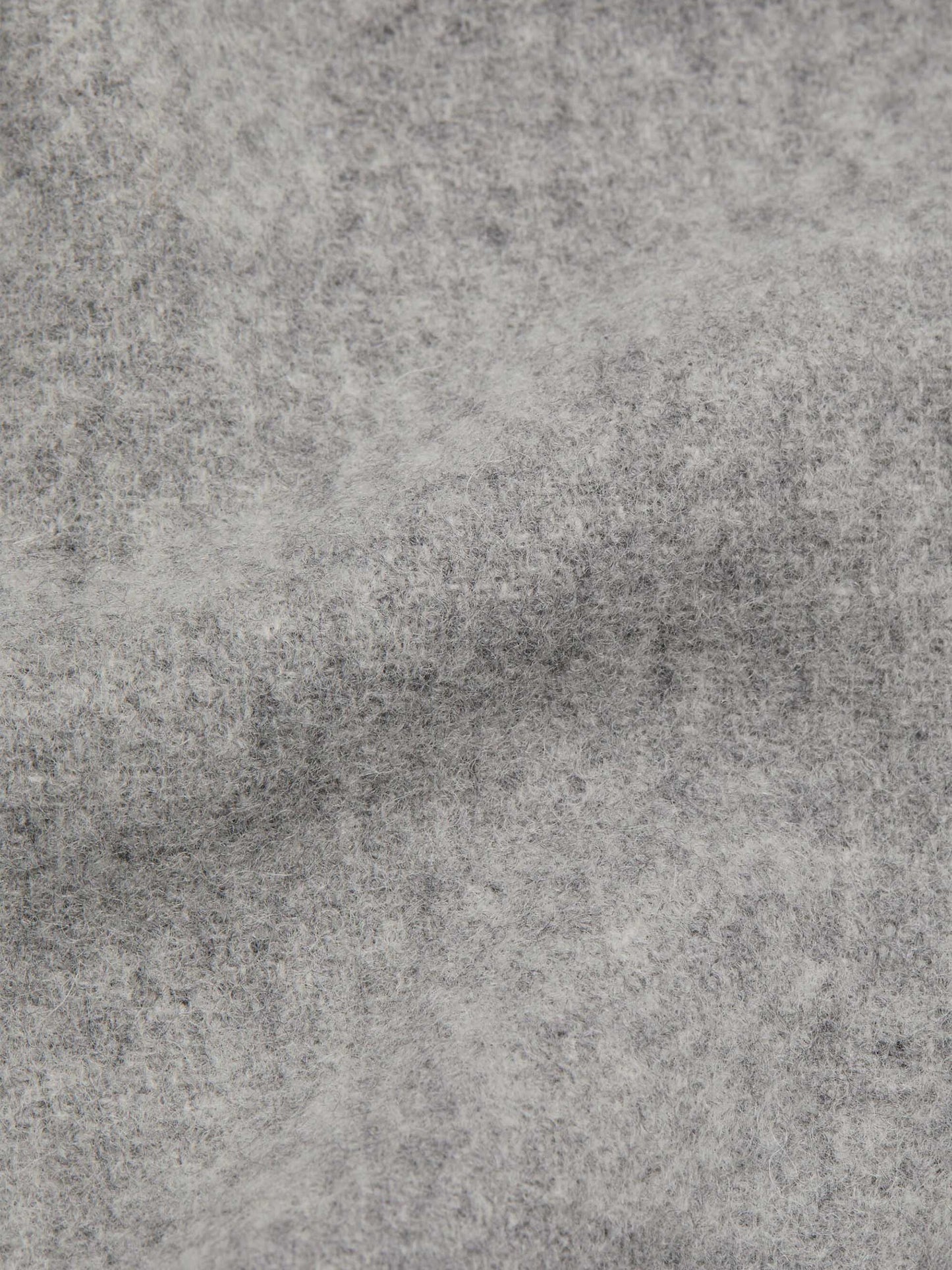 ACNE STUDIOS - Schal aus Wolle mit Logo-Detail in Hellgrau - Light grey