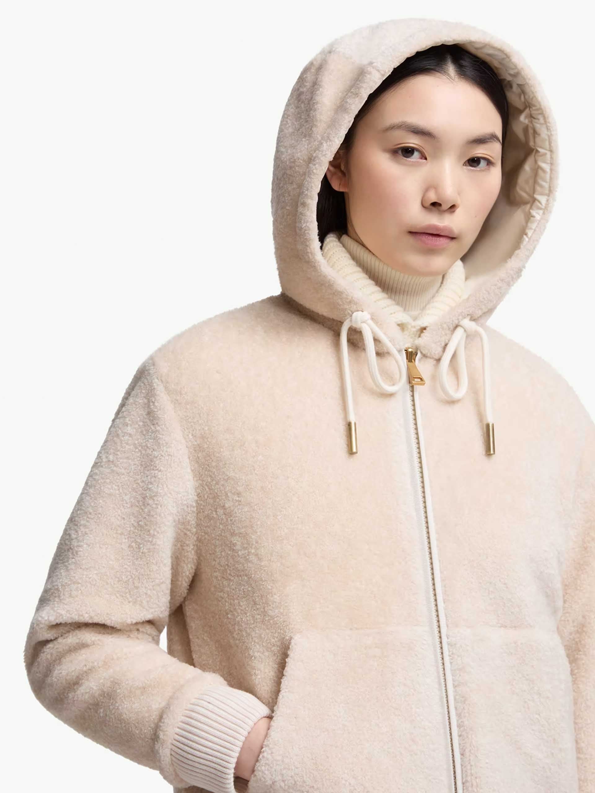 MONCLER - Wendbare Teddy-Jacke für Damen