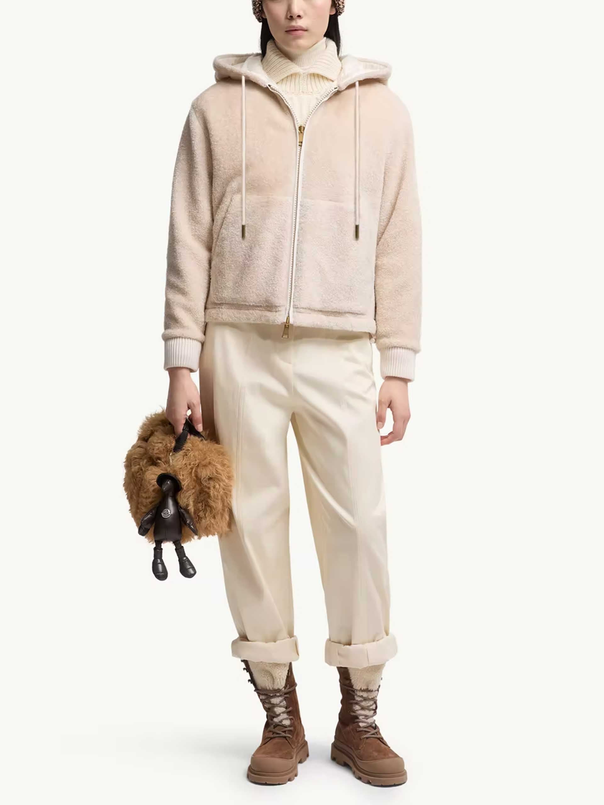 MONCLER - Wendbare Teddy-Jacke für Damen