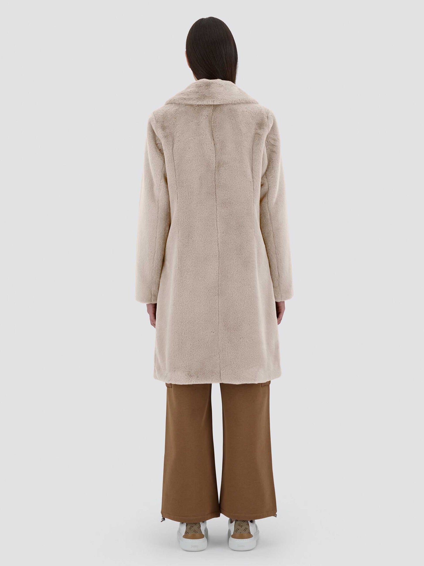 HERNO - Mantel aus Kunstfell für Damen