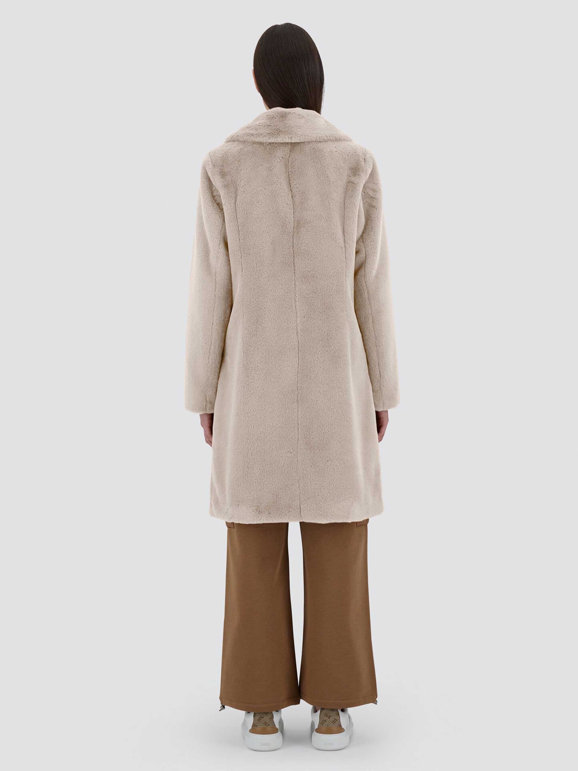 HERNO - Mantel aus Kunstfell für Damen