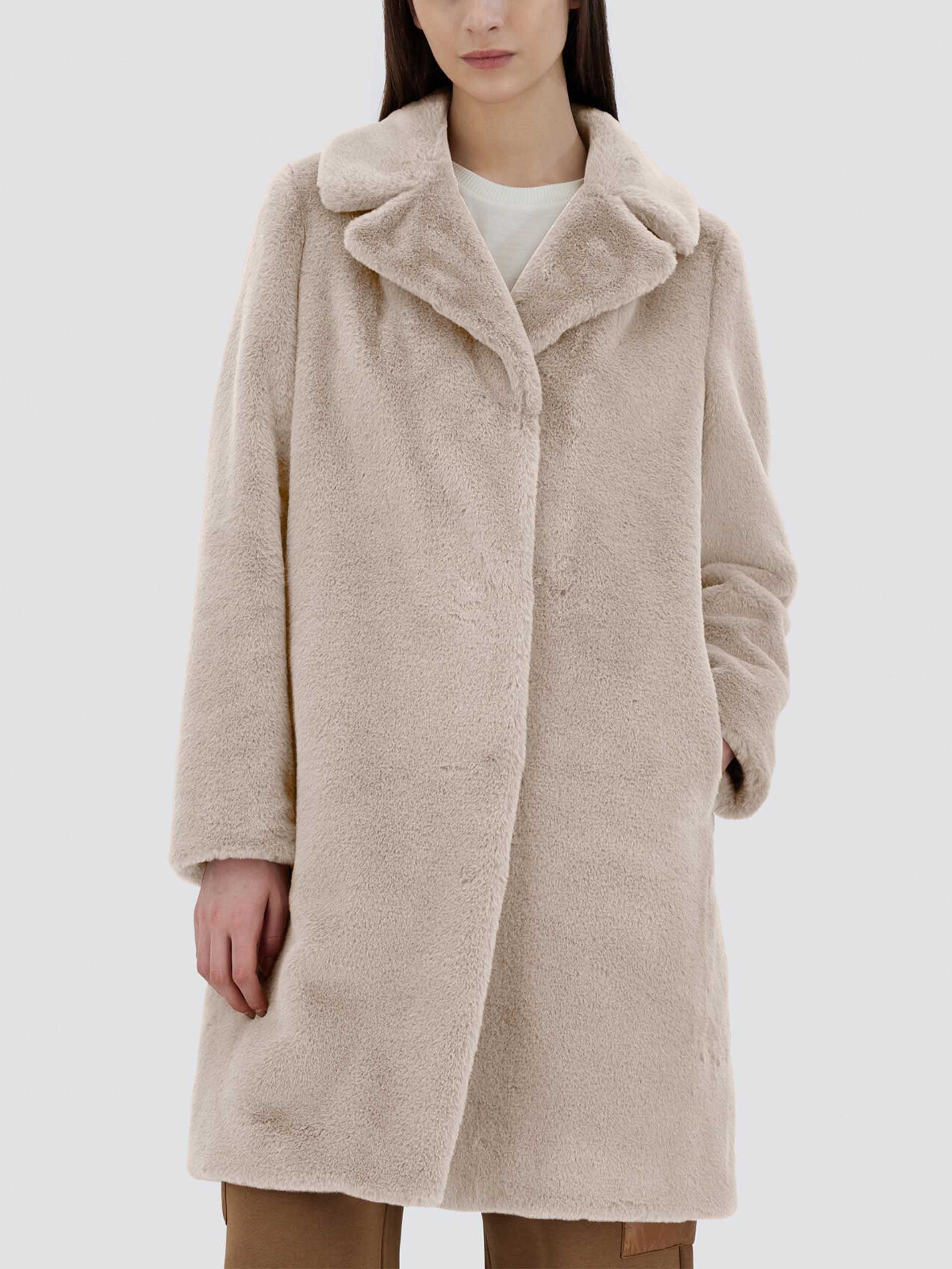 HERNO - Mantel aus Kunstfell für Damen