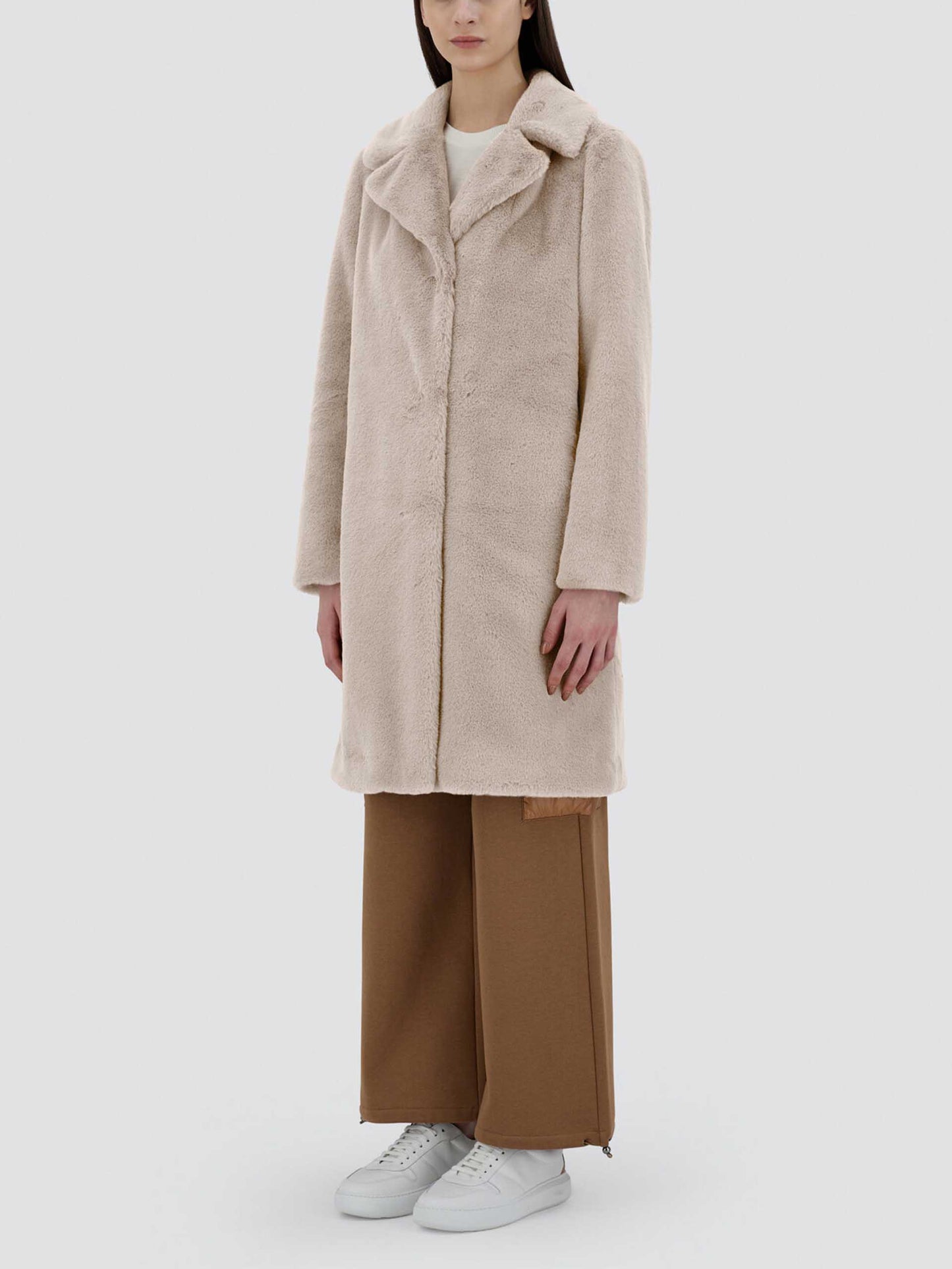 HERNO - Mantel aus Kunstfell für Damen