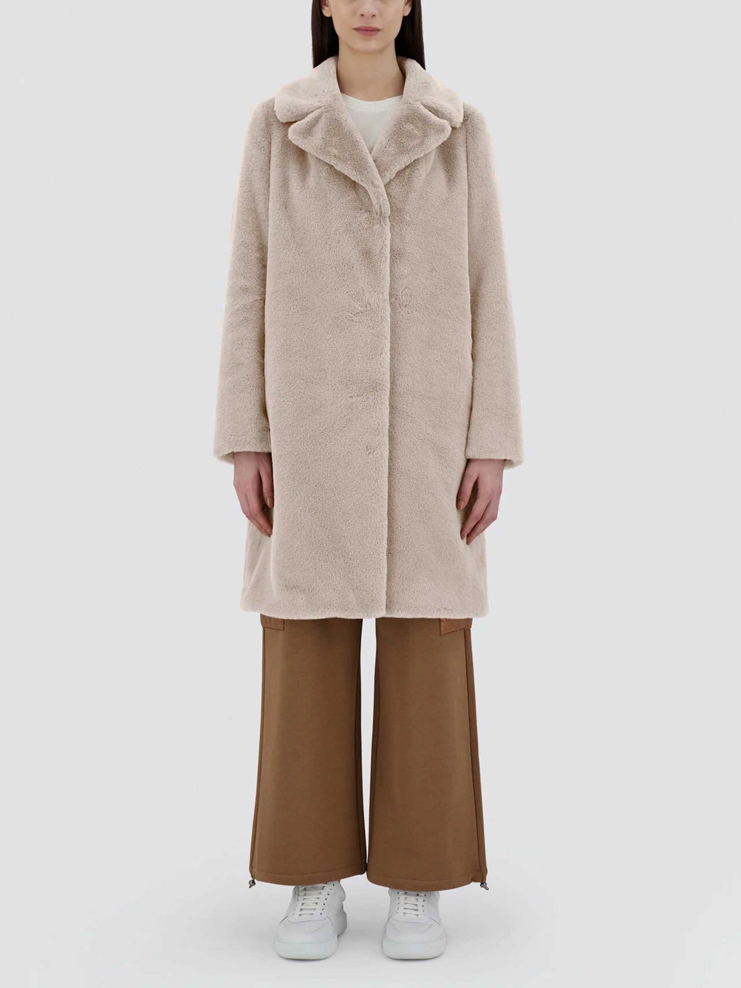 HERNO - Mantel aus Kunstfell für Damen