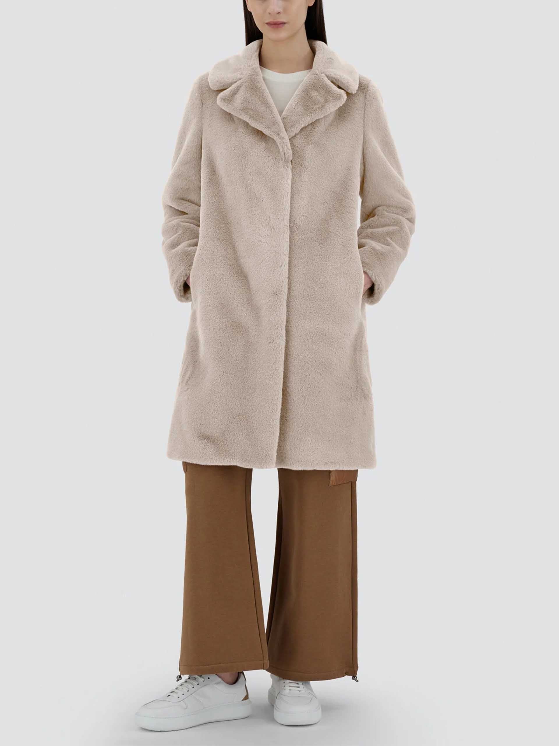 HERNO - Mantel aus Kunstfell für Damen