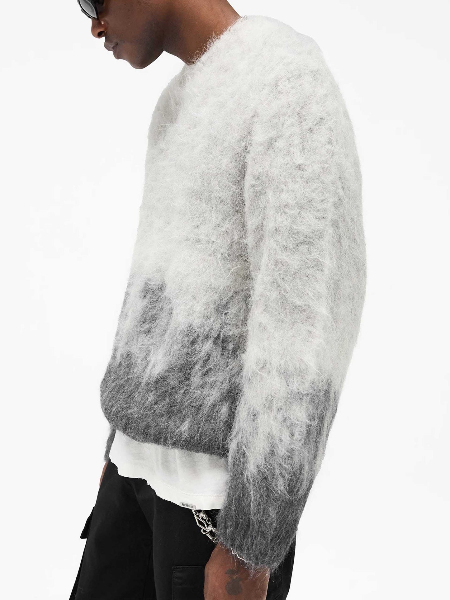 REPRESENT - Ombre Strickpullover für Herren