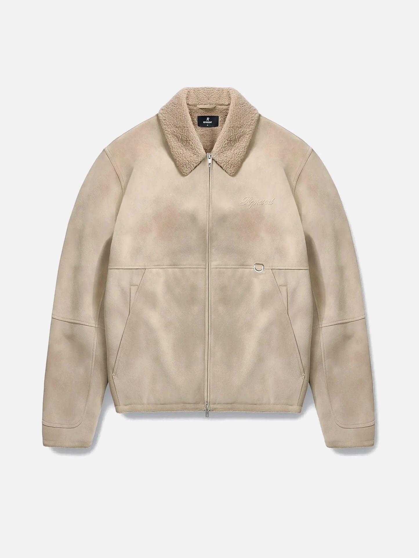 REPRESENT - Faux-Shearling Jacke für Herren in Hellbeige - Light beige