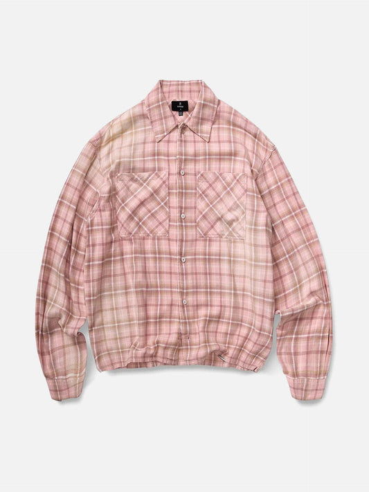 REPRESENT - Kariertes Flanell-Hemd aus Baumwolle