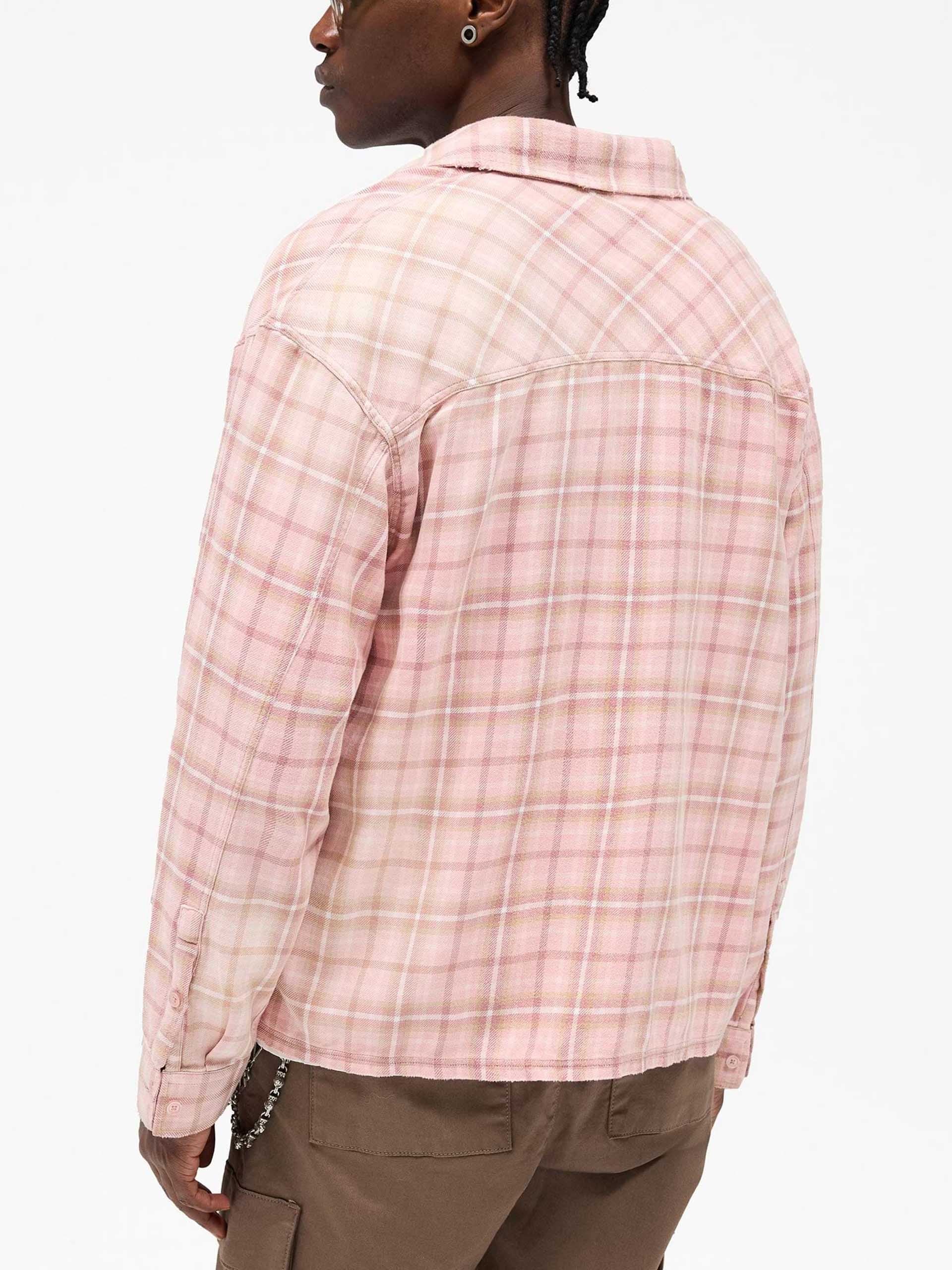 REPRESENT - Kariertes Flanell-Hemd aus Baumwolle