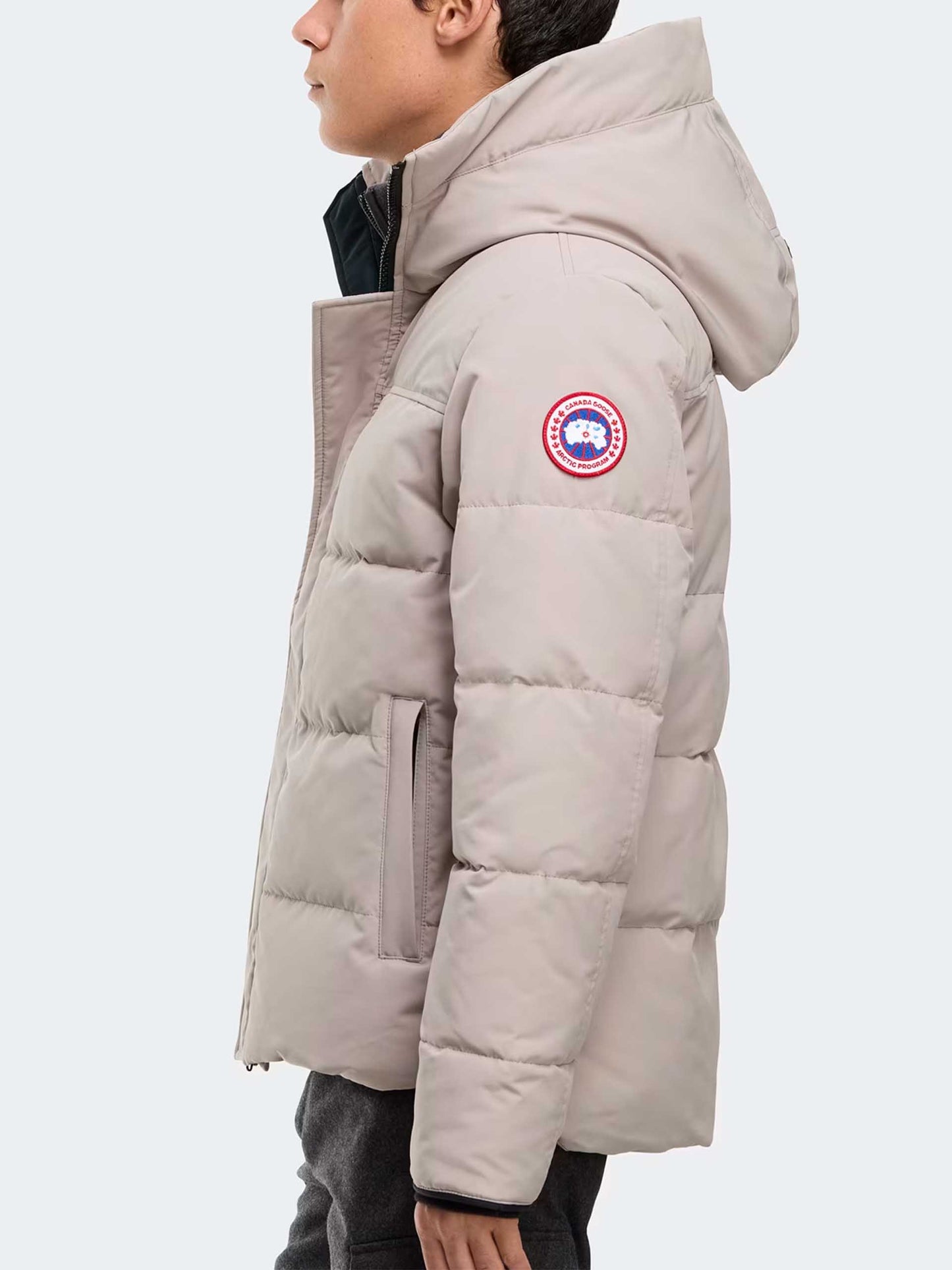CANADA GOOSE - MacMillan Daunenparka für Herren in Hellgrau - Light grey