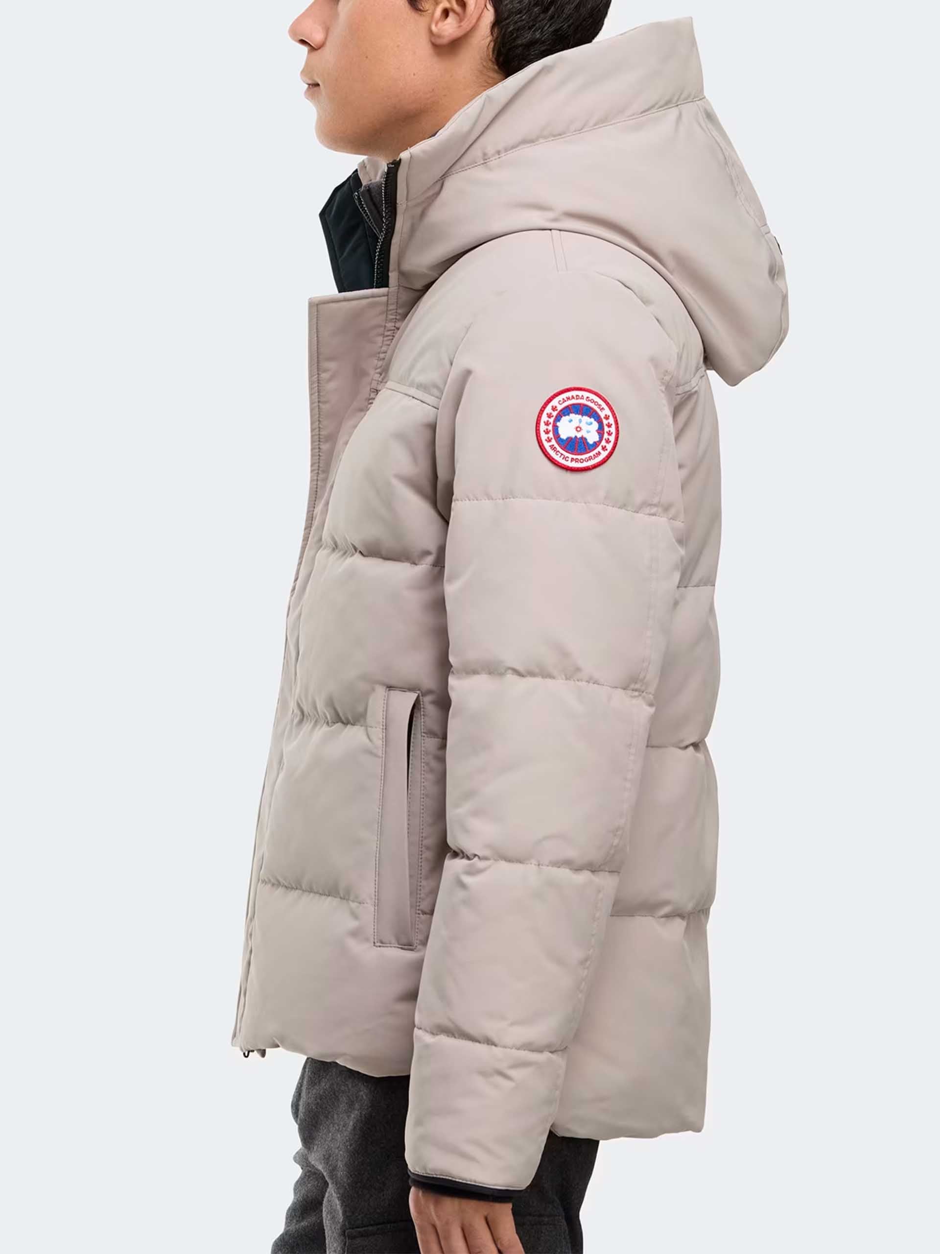 CANADA GOOSE - MacMillan Daunenparka für Herren in Hellgrau - Light grey