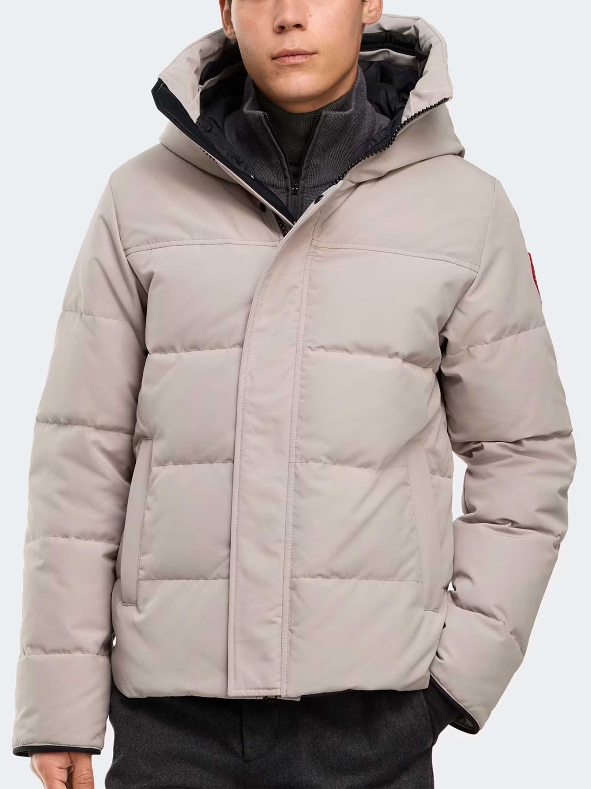 CANADA GOOSE - MacMillan Daunenparka für Herren in Hellgrau - Light grey