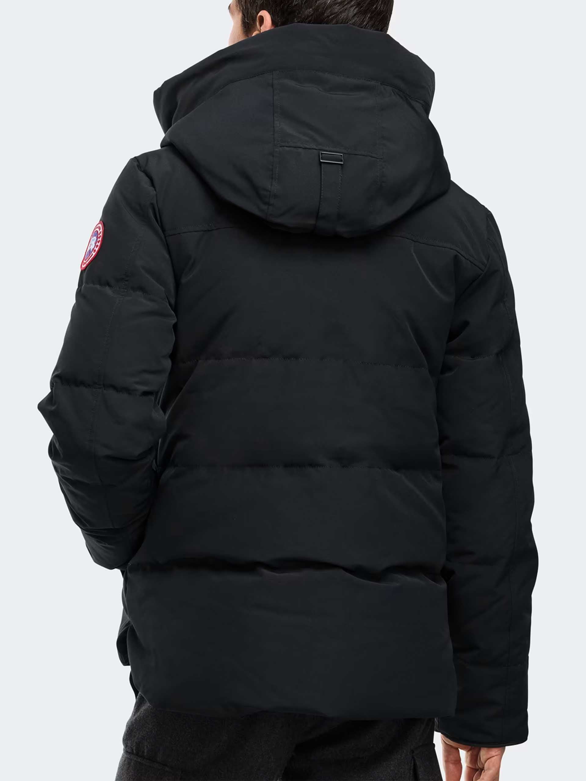 CANADA GOOSE - MacMillan Daunenparka für Herren in Schwarz - Black