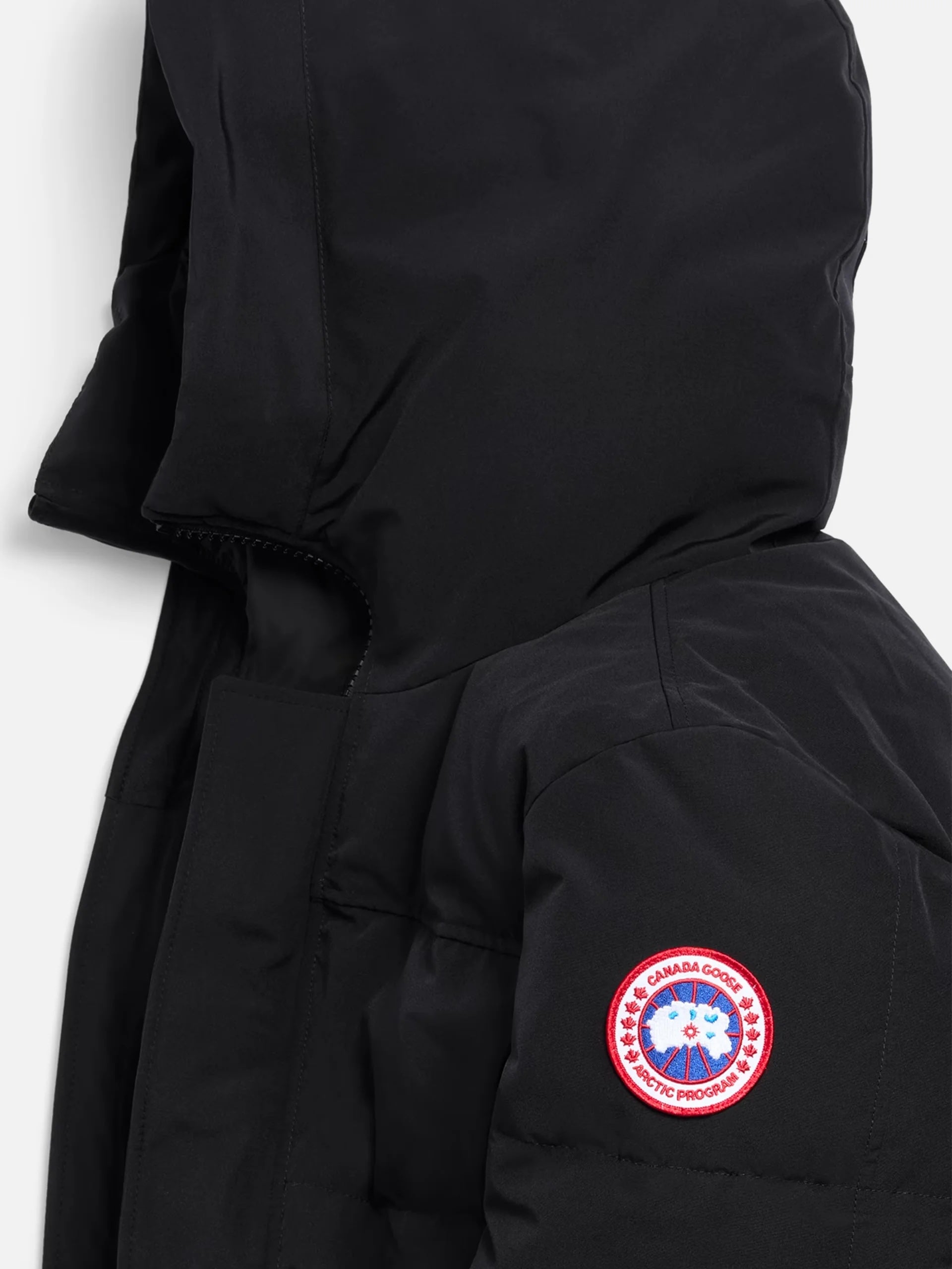 CANADA GOOSE - MacMillan Daunenparka für Herren in Schwarz - Black
