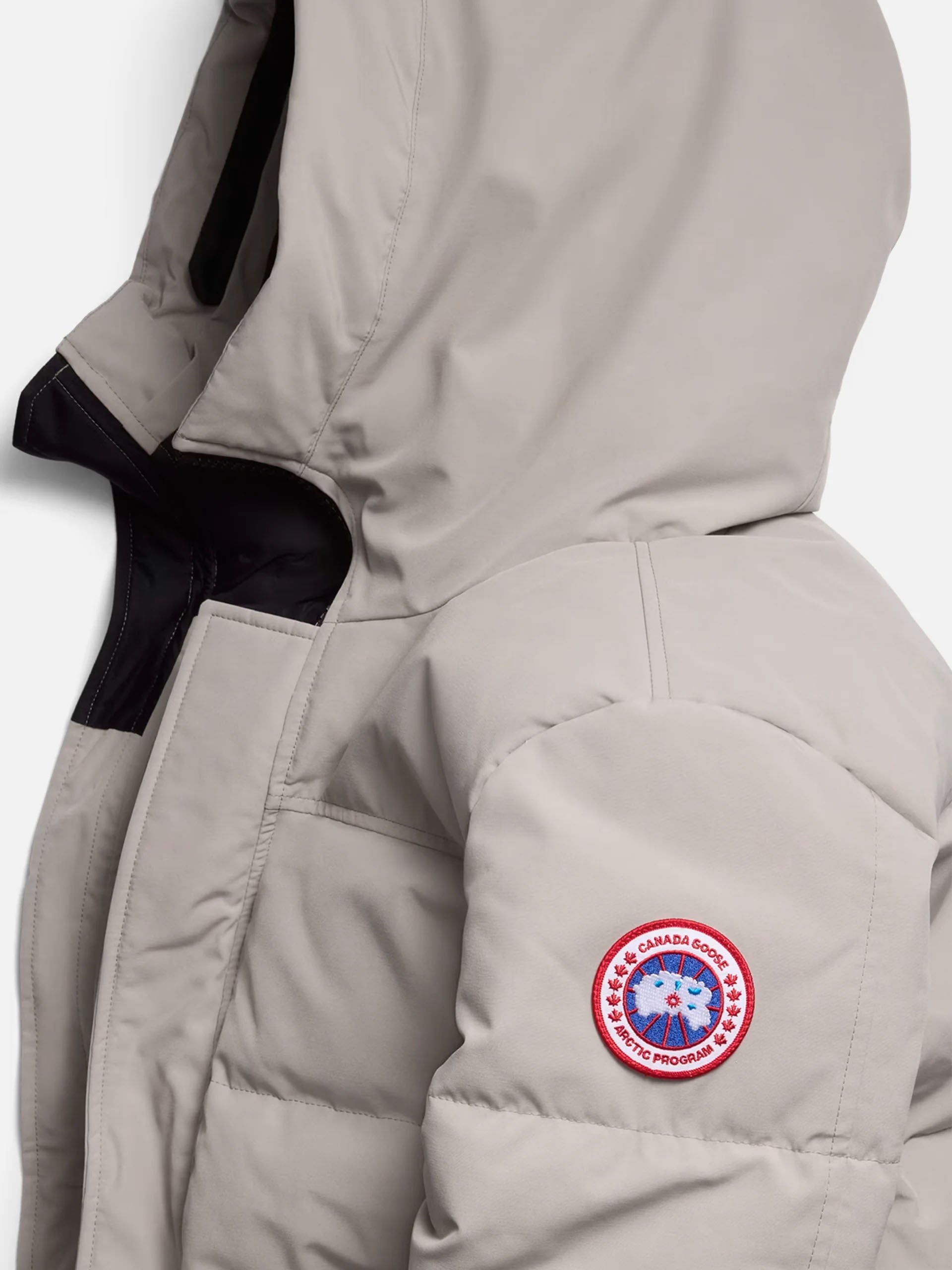 CANADA GOOSE - MacMillan Daunenparka für Herren in Hellgrau - Light grey