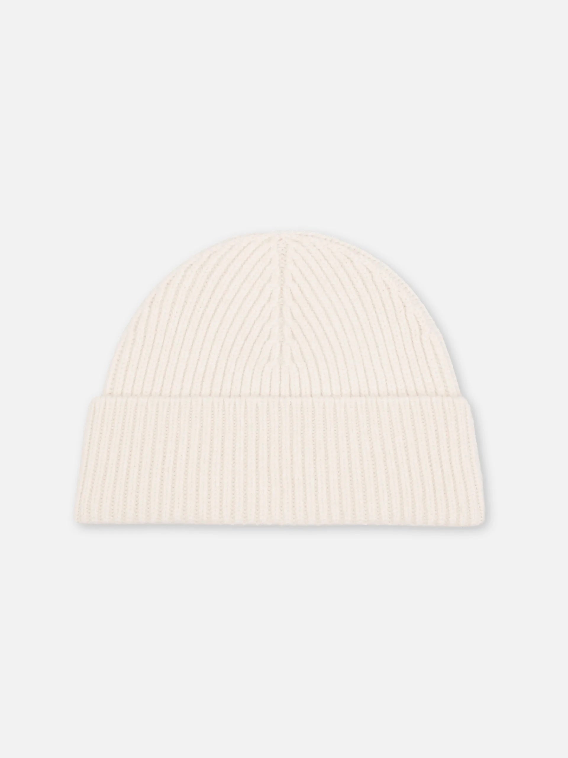 AMI PARIS - Ami De Coeur Mütze aus Merinowolle in Off-White / Schwarz - Off-White / Black