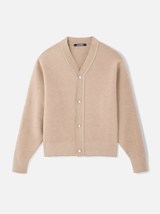 JACQUEMUS - Doppio Cardigan aus Merinowolle für Herren