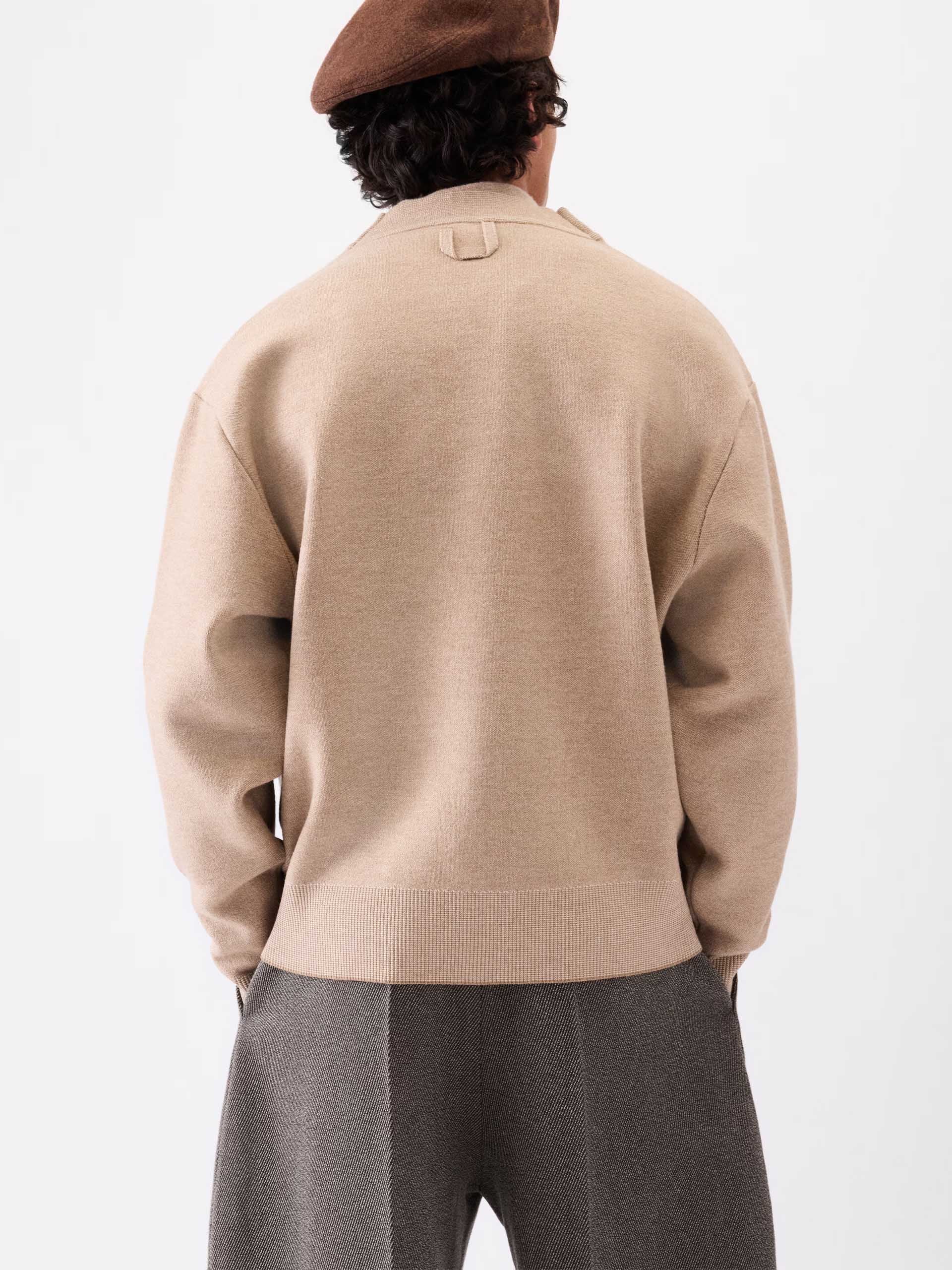 JACQUEMUS - Doppio Cardigan aus Merinowolle für Herren