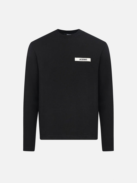 JACQUEMUS - Gros Grain Langarm-T-Shirt für Herren