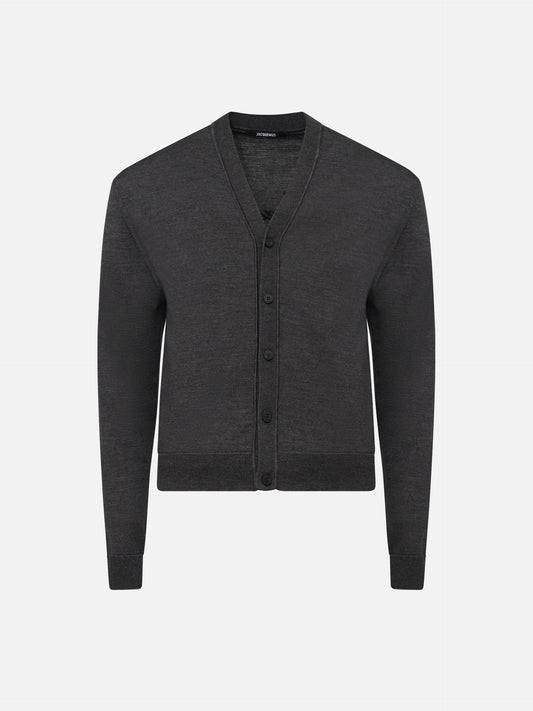 JACQUEMUS - Brode Cardigan mit Logo-Stickerei für Herren
