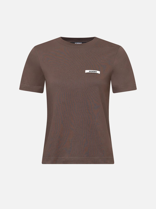 JACQUEMUS - Gros Grain Logo-T-Shirt für Damen
