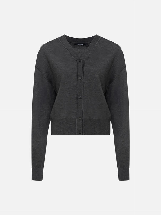 JACQUEMUS - Brode Cardigan mit Logo-Stickerei für Damen