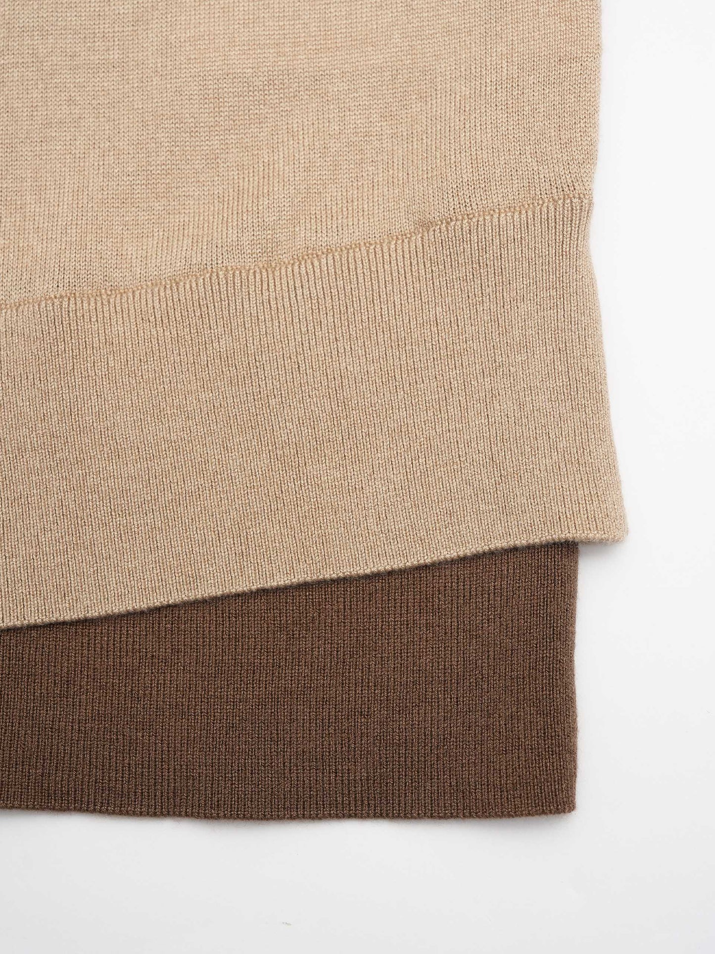 Mehrlagiger Kurzarm-Pullover für Damen