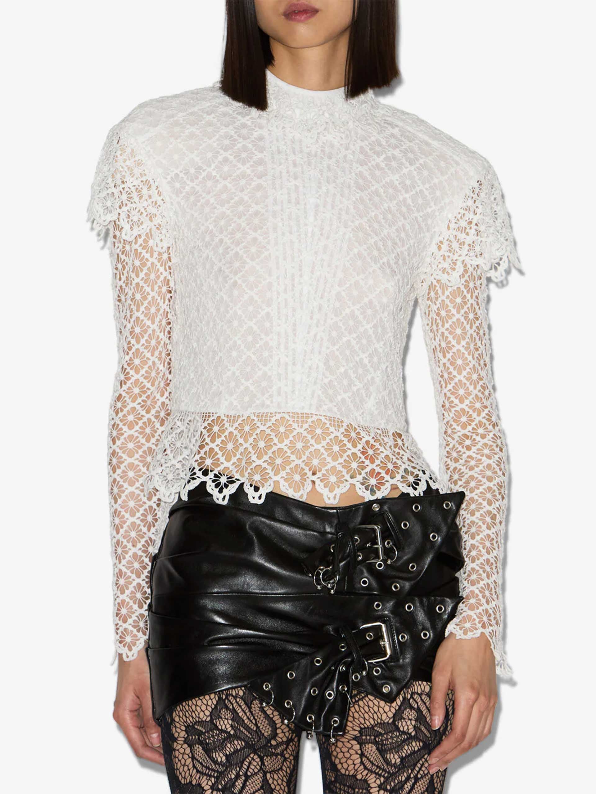 ISABEL MARANT - Ludivine lace top for women – NEW TAKE FIVE