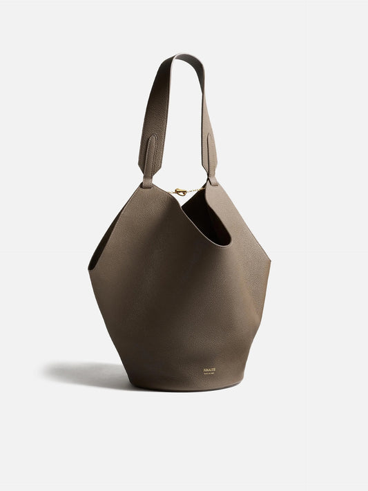 KHAITE - Lotus Small Tote-Tasche aus Leder