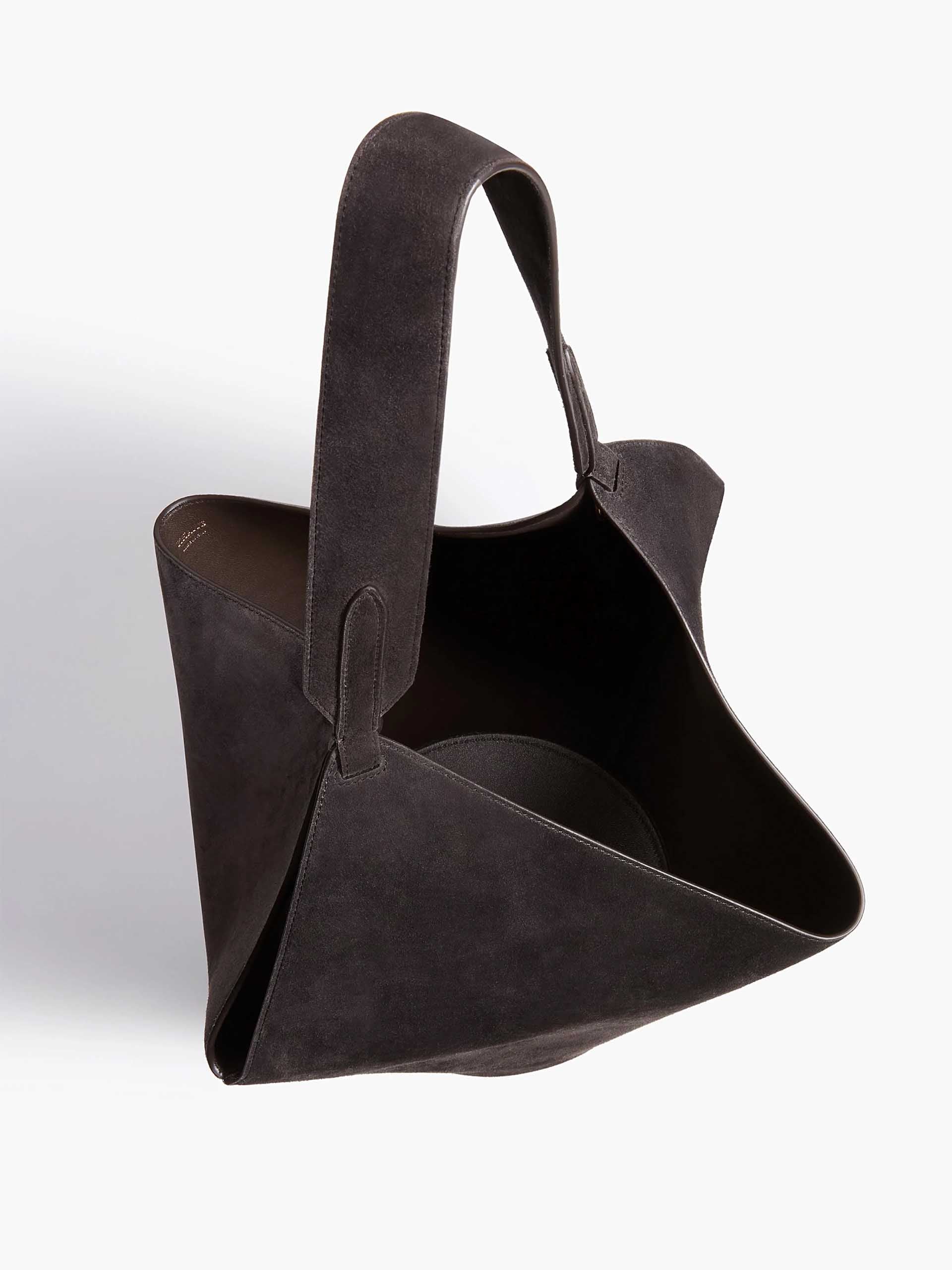 KHAITE - Lotus Small Tote-Tasche aus Wildleder