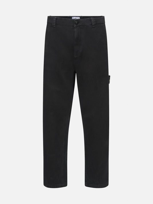 STONE ISLAND - Chinohose mit Logo-Patch für Herren