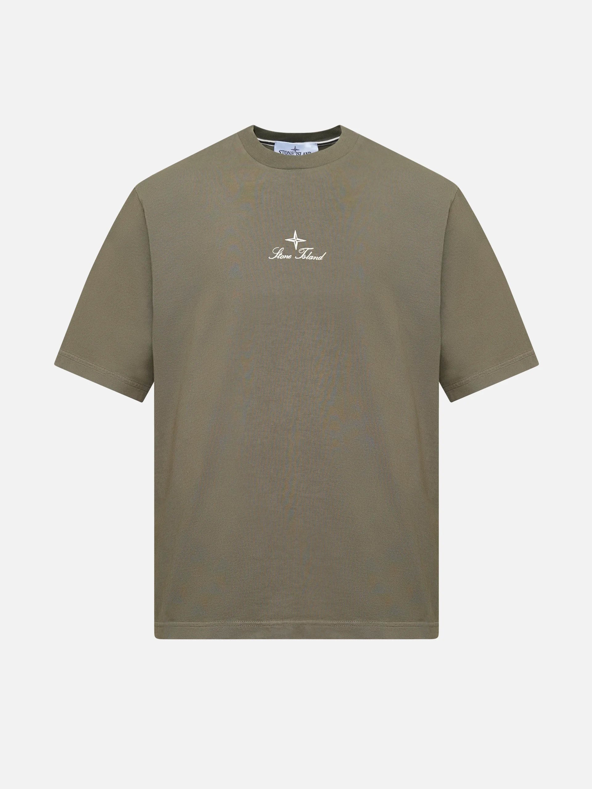 STONE ISLAND - T-Shirt mit Logo-Stickerei für Herren