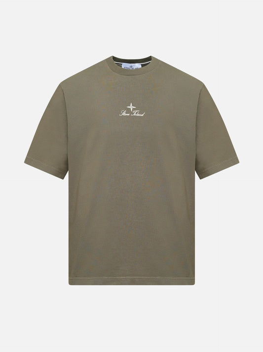 STONE ISLAND - T-Shirt mit Logo-Stickerei für Herren